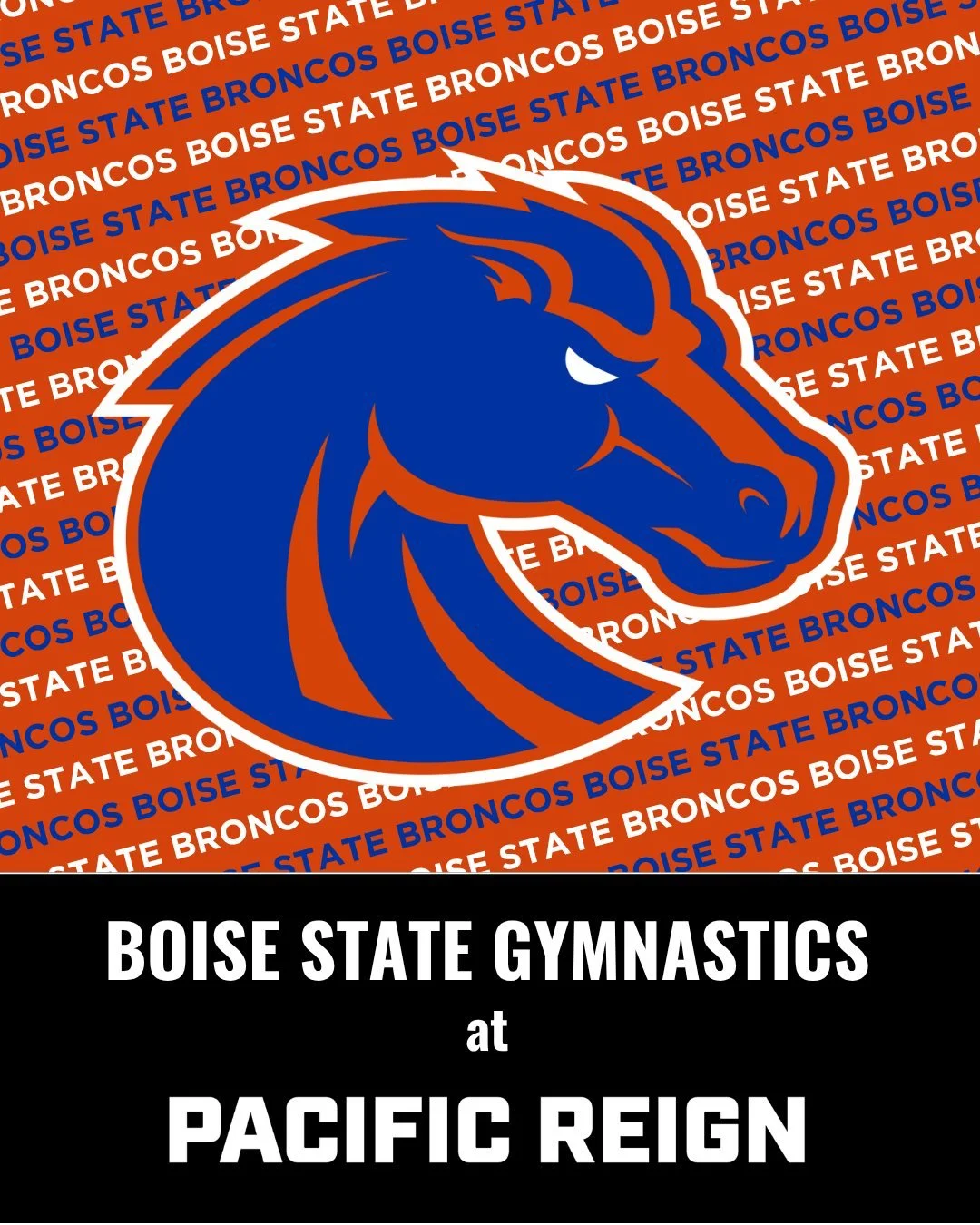 Boise State Gymnastics has made their way west from Idaho to observe todays team practice! Welcome to Woodinville, @boisestategymn! #Train2Reign👑 #ncaarecruit #collegerecruiting