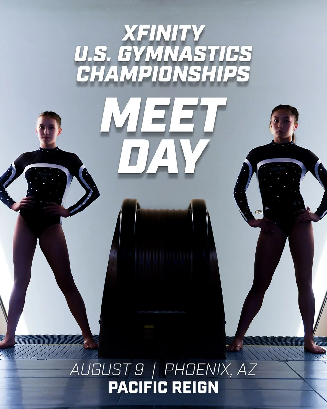 Day 2 of the 2026 Xfinity U.S. Gymnastics Championships is here! We RISE ABOVE for this moment. Pacific Reign is ready to GO!

Tune in today for the Juniors Competition at 10am PT on @usagym Youtube channel and for the Senior Competition at 3pm PT on