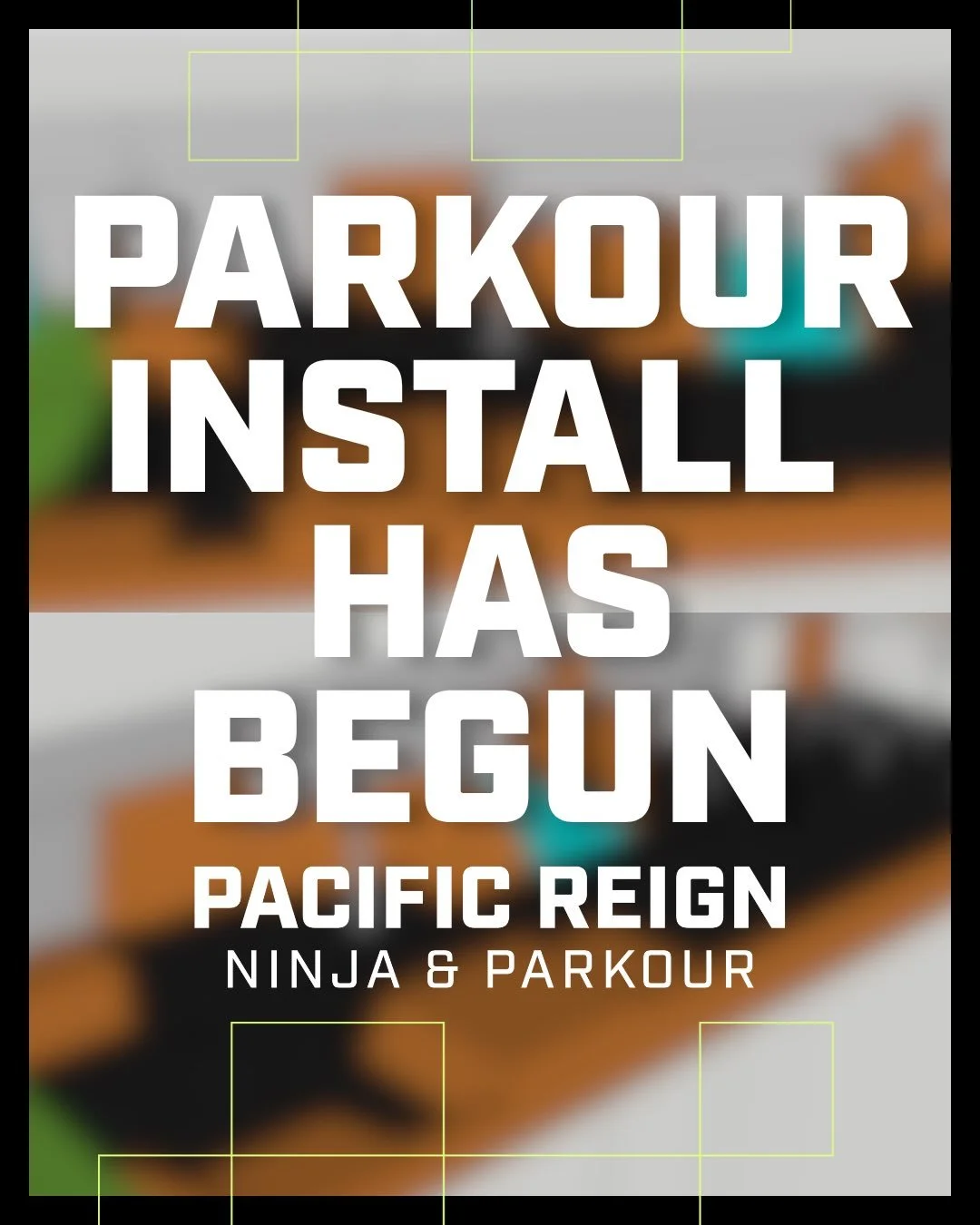 🌀The Pacific Reign Parkour training zone construction has officially begun! 

The install crew was onsite today and in the next 10 days we will have a space dedicated entirely to Parkour classes for kids and adults! Adding this new program to our re