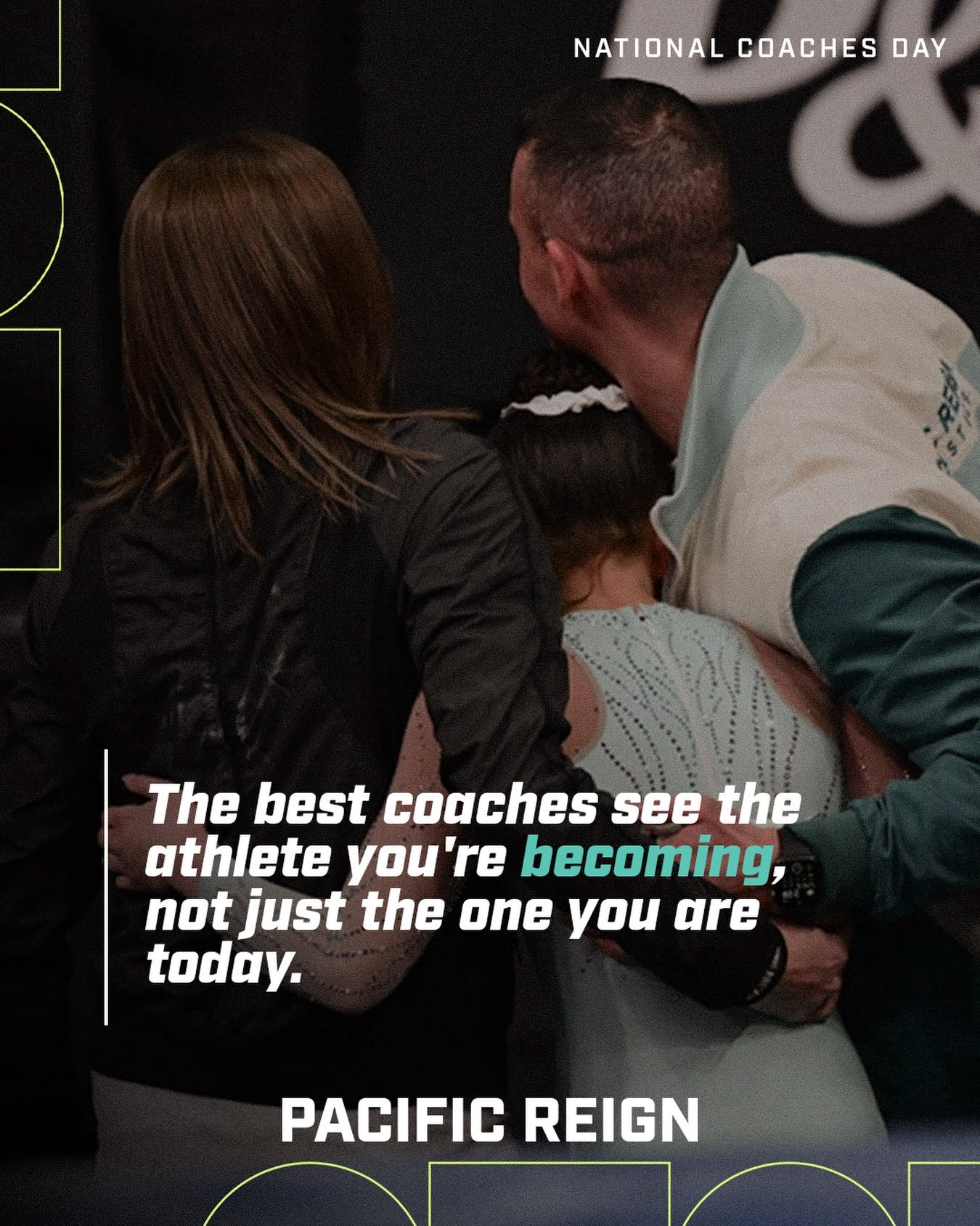 Happy National Coaches Day to the Pacific Reign coaching staff - thank you for everything you pour into our athletes, in and out of the gym. 

#Train2Reign👑 #NationalCoachesDay