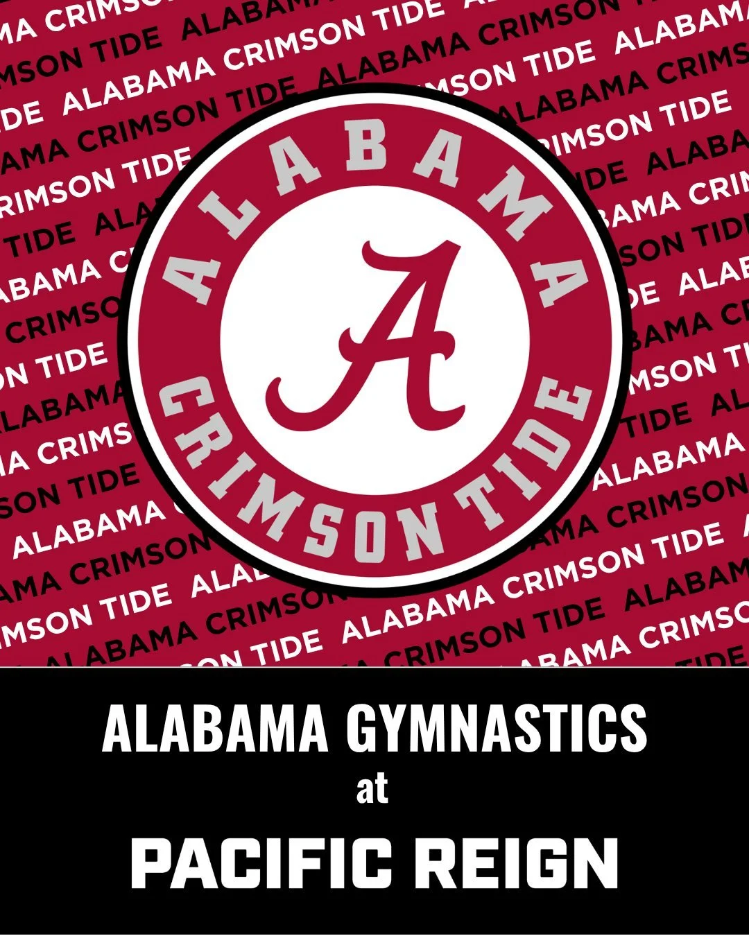 Roll Tide, Lynnwood! 🐘 @bamagymnastics stopped by to watch our team in action today, and our athletes loved every minute of it. Thank you @ahundley2016 for making the trip out west! #Train2Reign👑