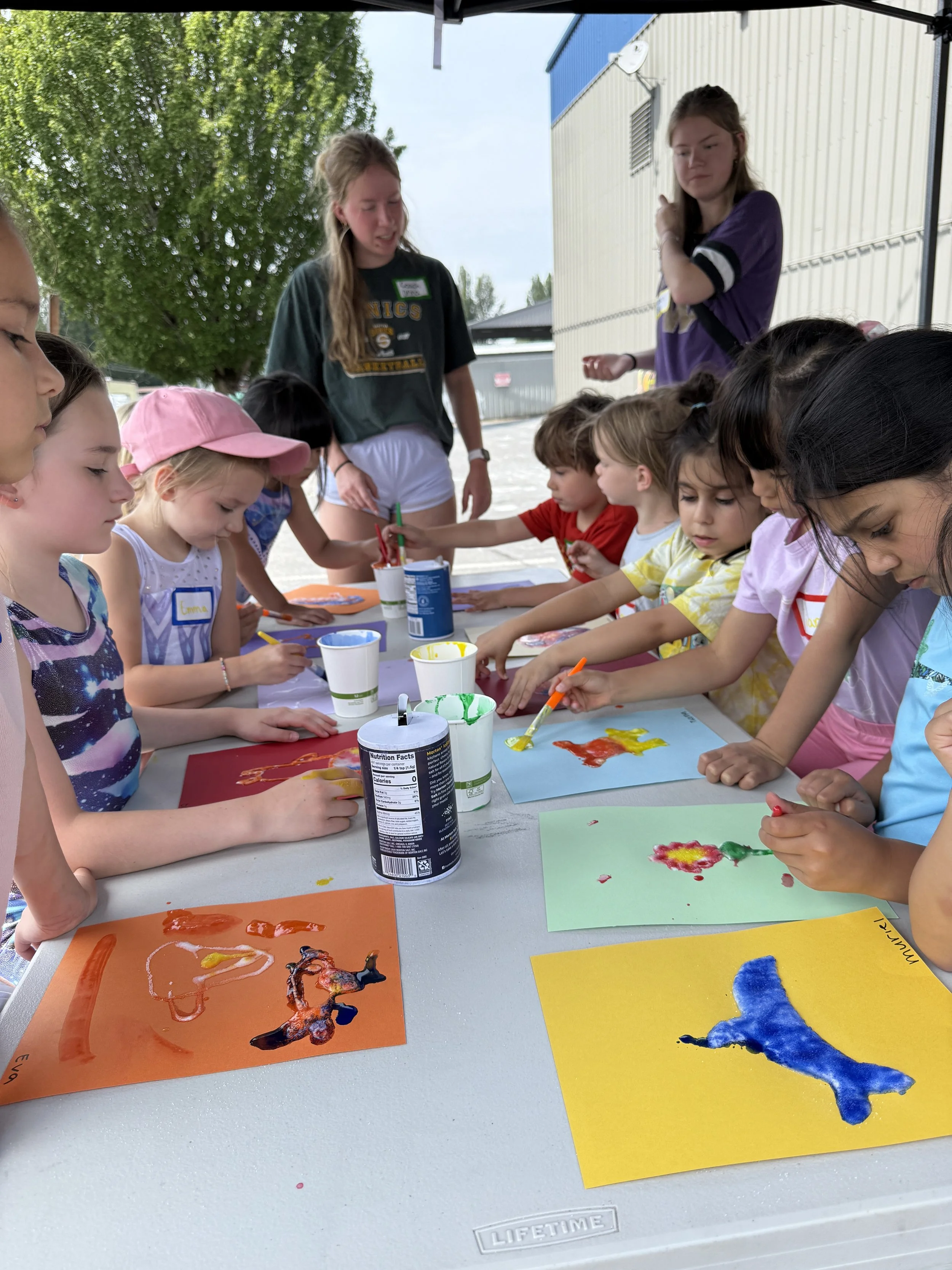 Pacific Reign Summer Camp Craft Time