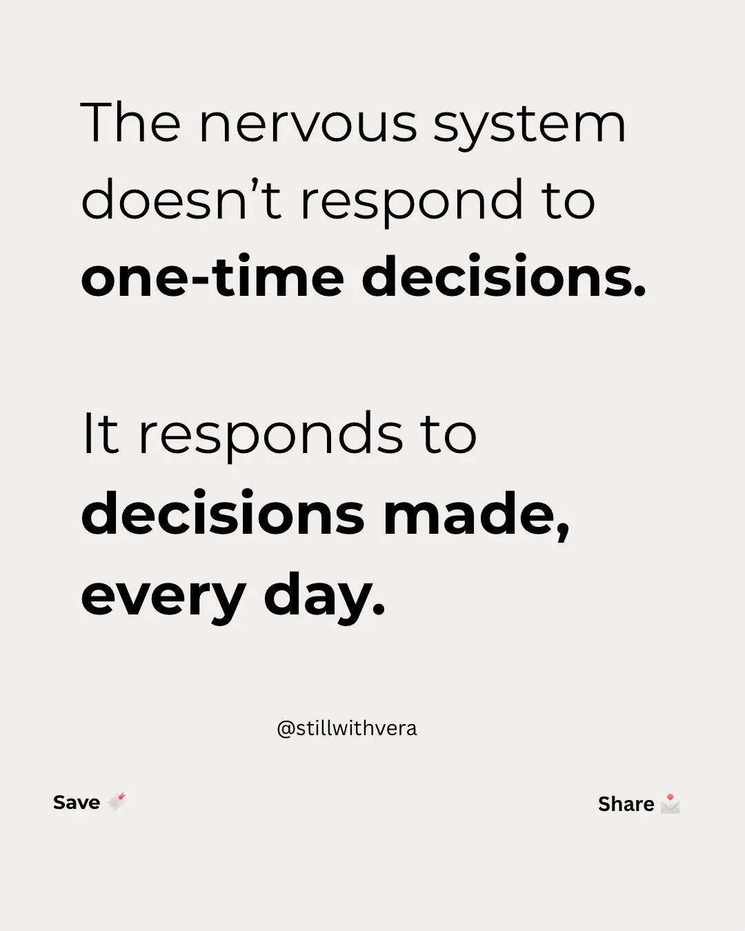 The deeper the hurt, the more it&rsquo;s threaded through the nervous system. These threads need to be picked out, one by one.

We don&rsquo;t see it til it hurts. Til a familiar reaction is triggered. That voice, that speech pattern, that urge to fi