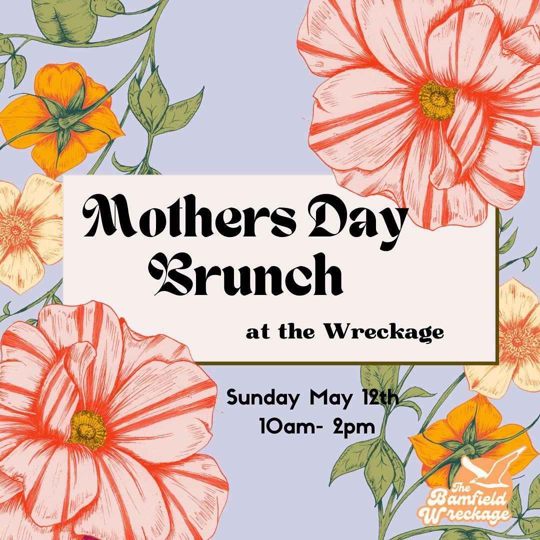 We are open May 12th for Mothers Day Brunch 💐