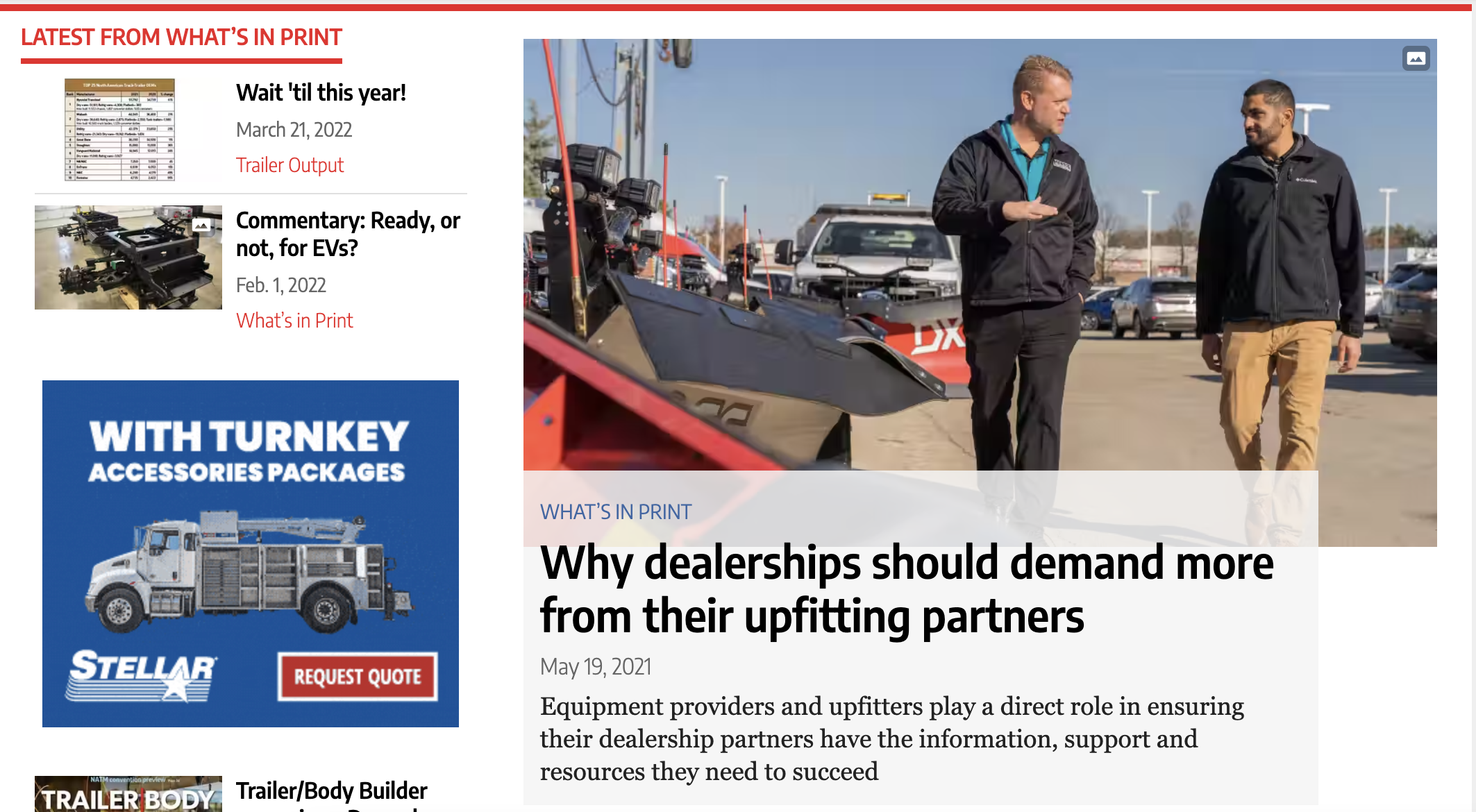 Why Dealerships Should Demand More of Their Upfitting Partners 