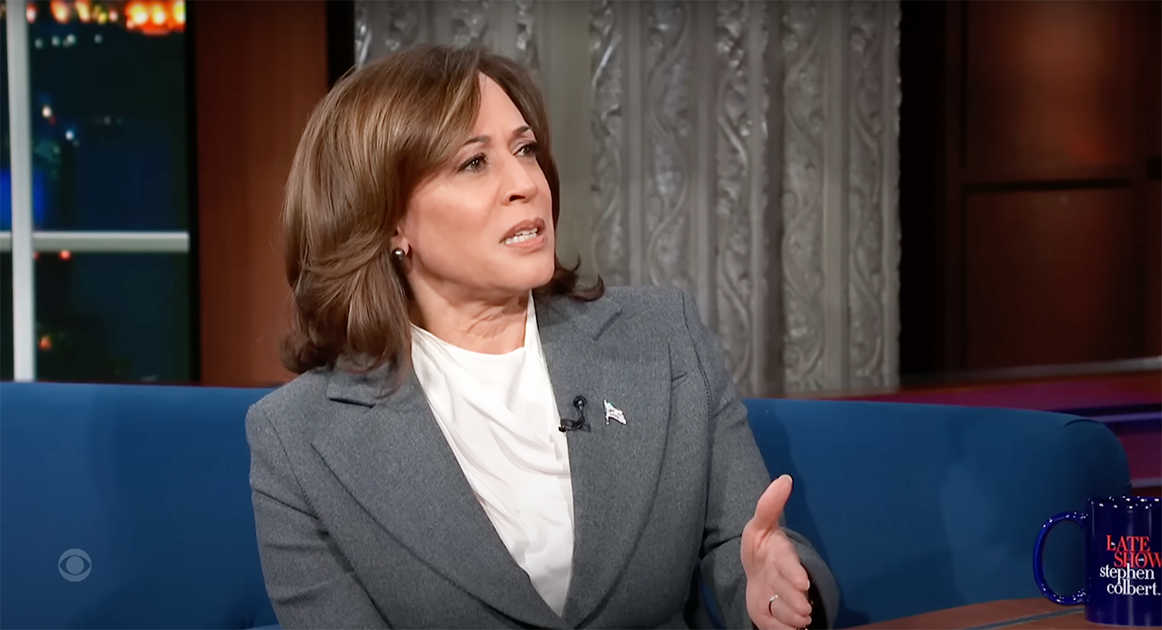 Vice President Kamala Harris Slams Anti-Abortion Legislature on The Late Show with Stephen Colbert