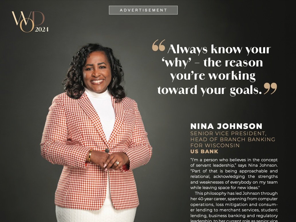 Women of Distinction 2024: Nina Johnson of U.S. Bank