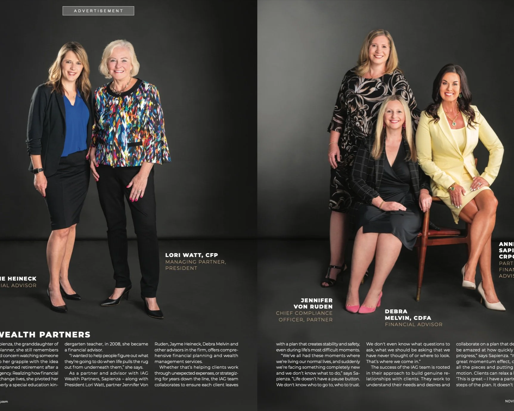 Women of Distinction 2024: IAG Wealth Partners