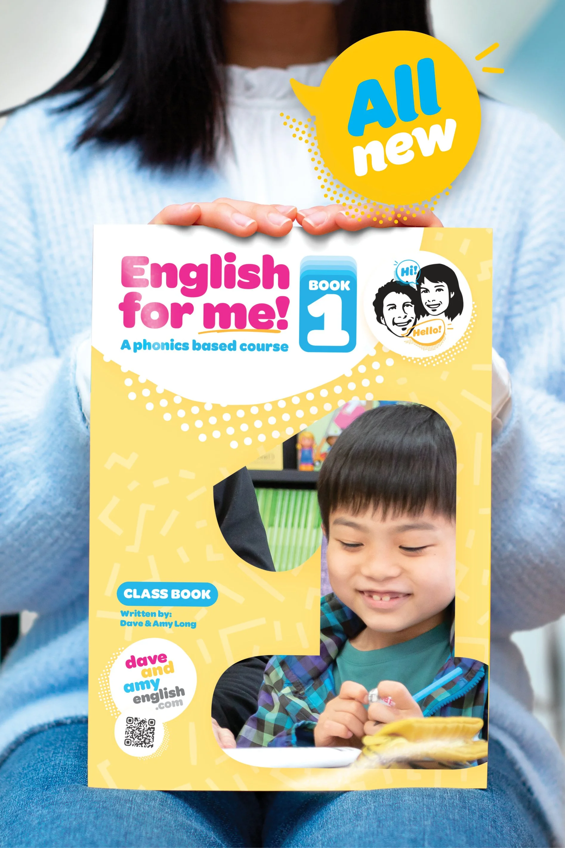 English for me! - A phonics based course - Book 1 (Class book)