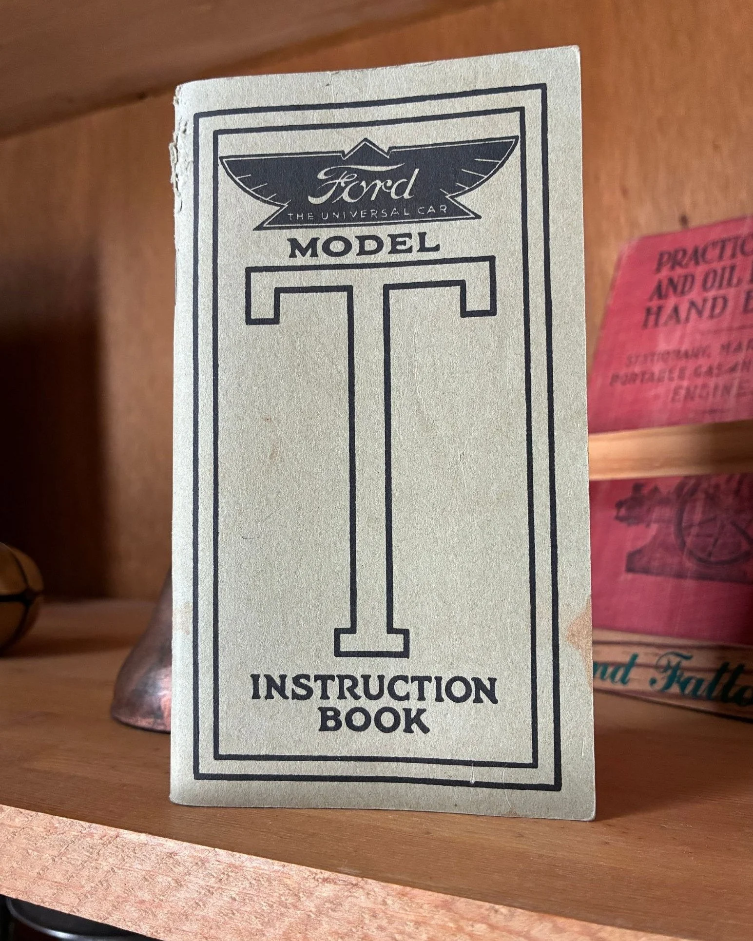 Artifact Spotlight: The Model T Ford Instruction Book
.
.
.
The Model T Ford was manufactured from 1908-1927 and was one of the first mass produced vehicles, making it a practical and affordable choice for many people, including those in rural areas.