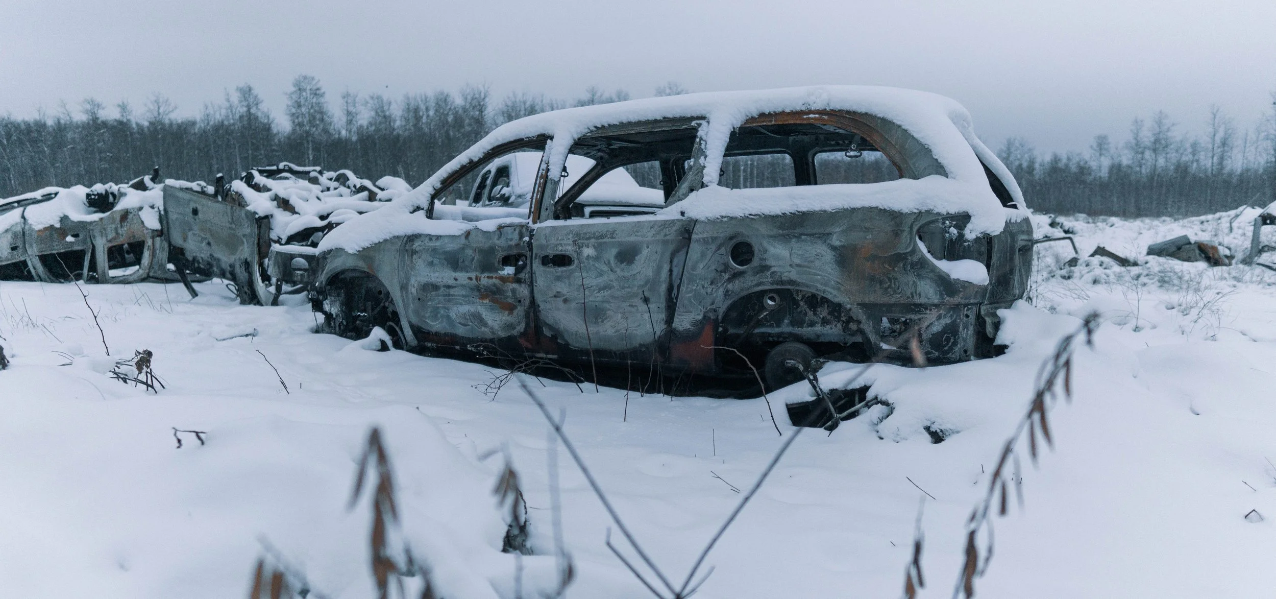 The Car grave Yard -Fox Lake ,Alberta 