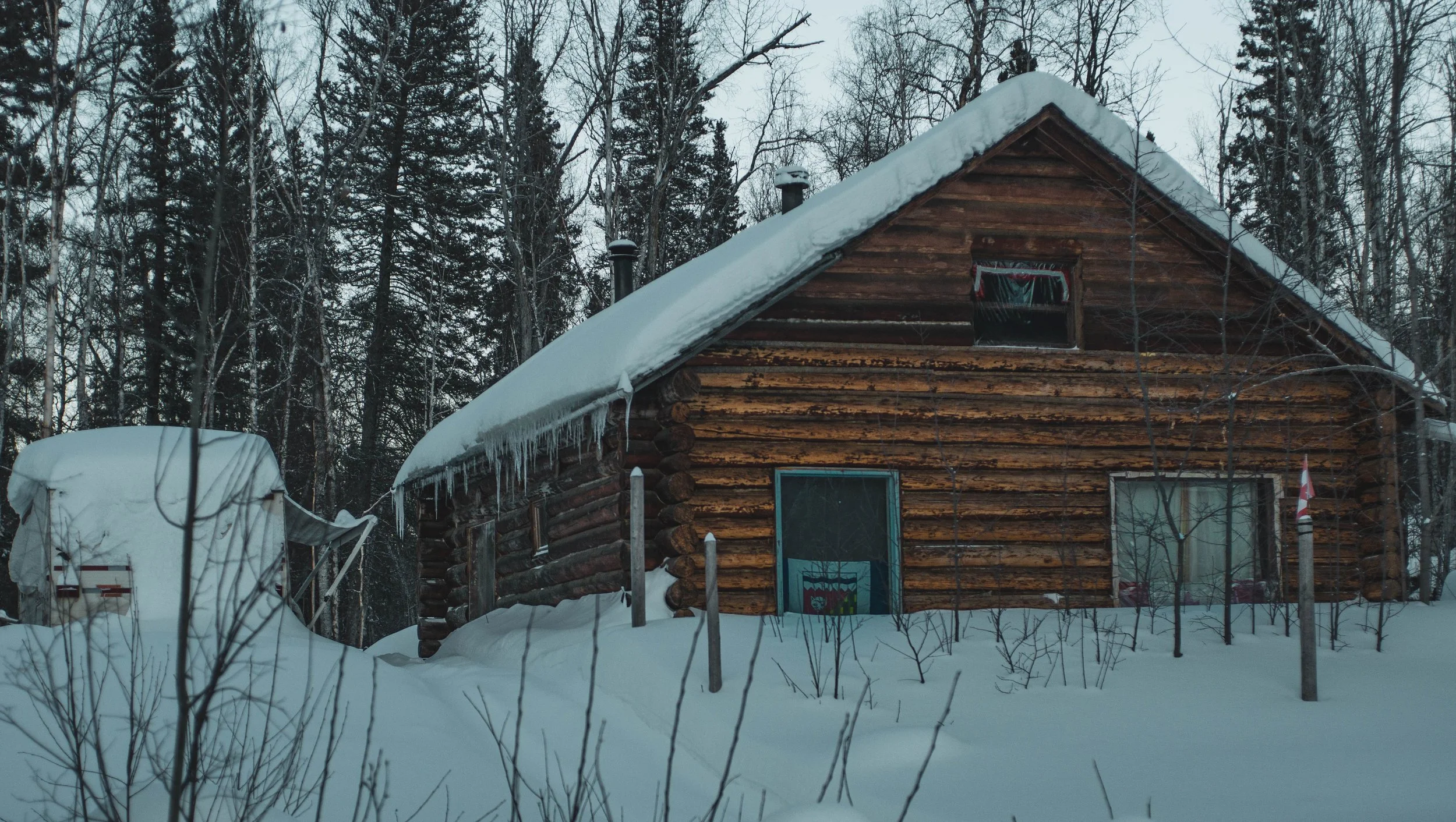 Chilly January 
Fort Liard, Northwest Territories 