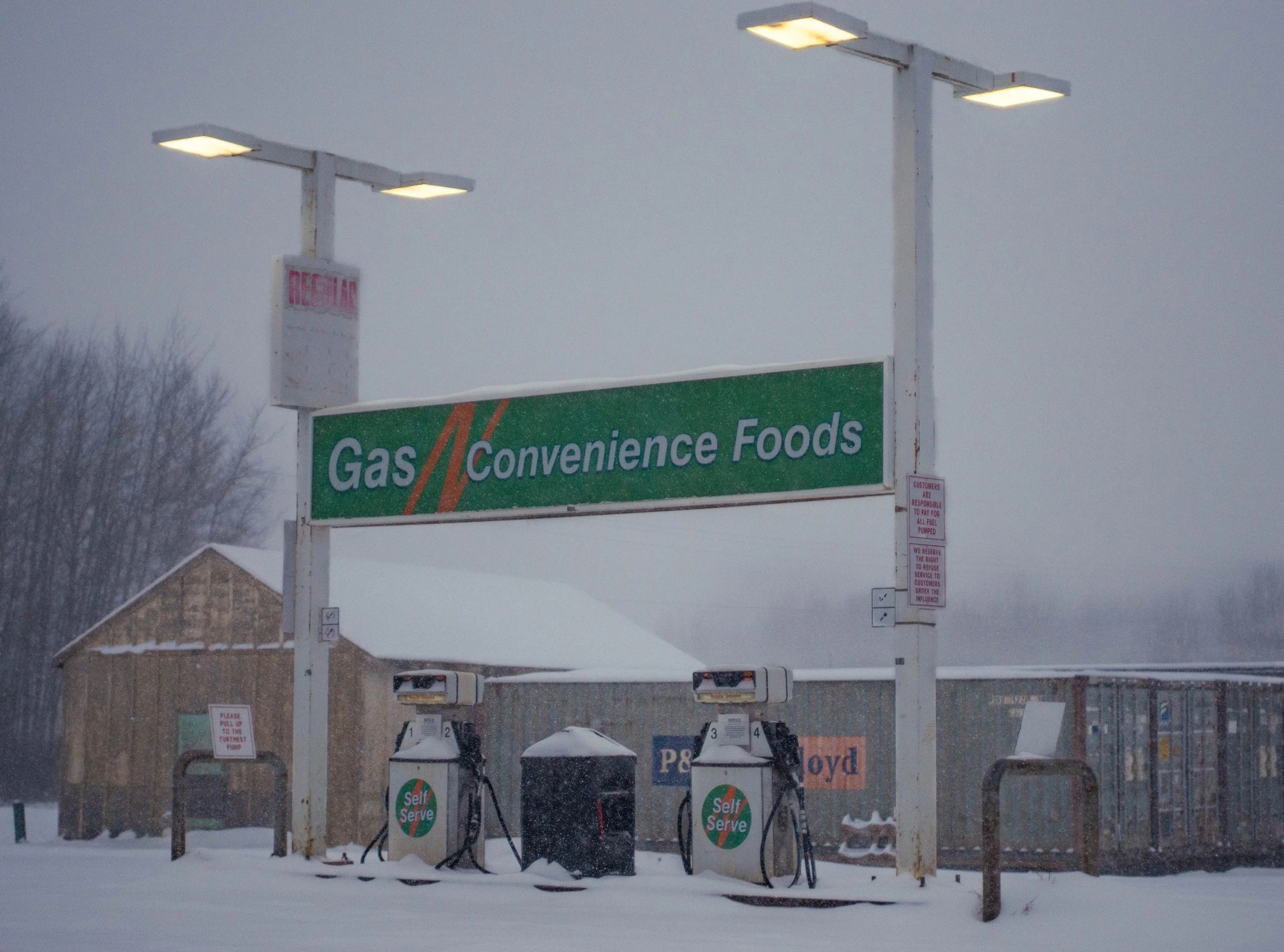 Local Petrol Station  
Fox Lake ,Alberta
