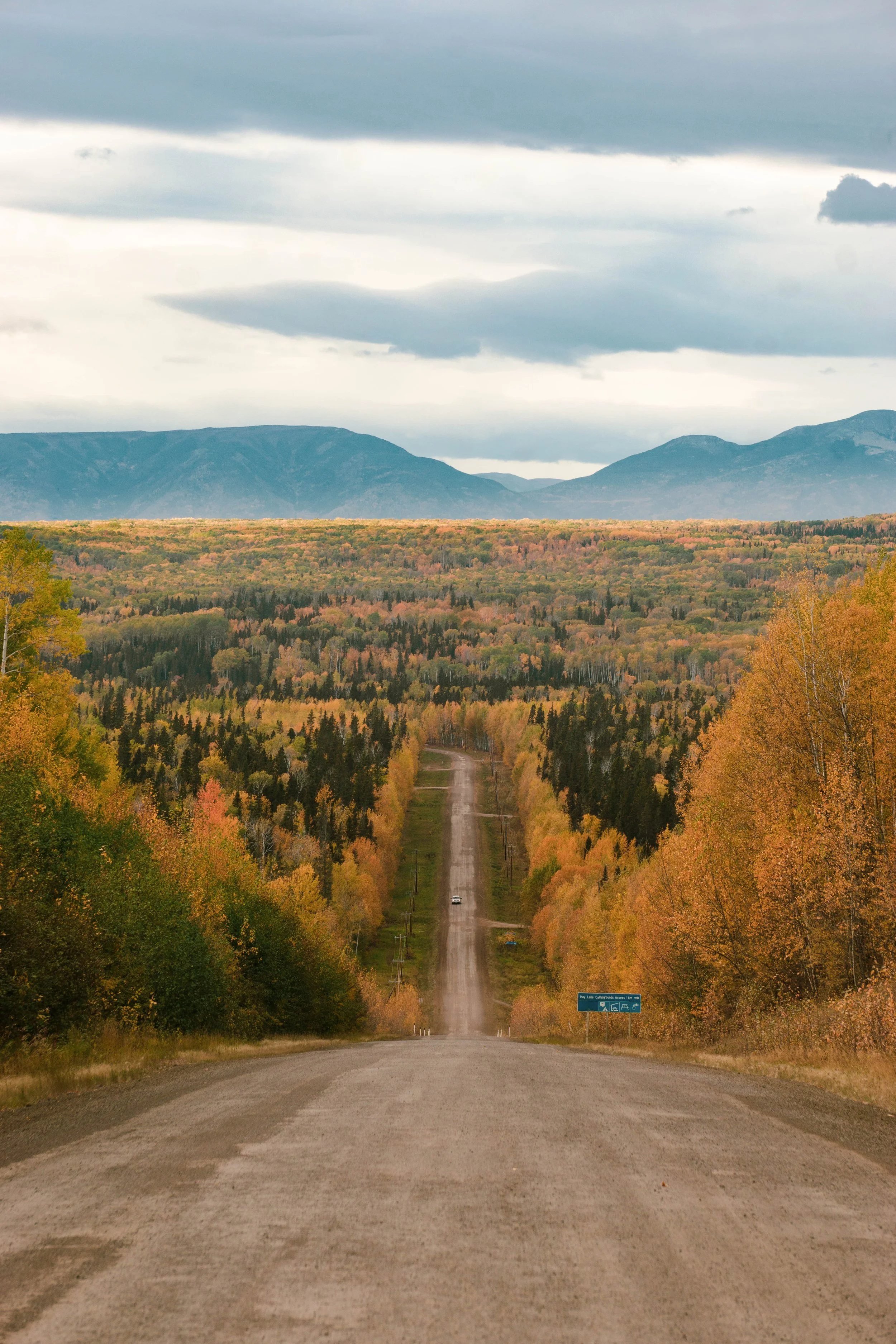 The Sleeping Giant 
Fort Liard, Canada