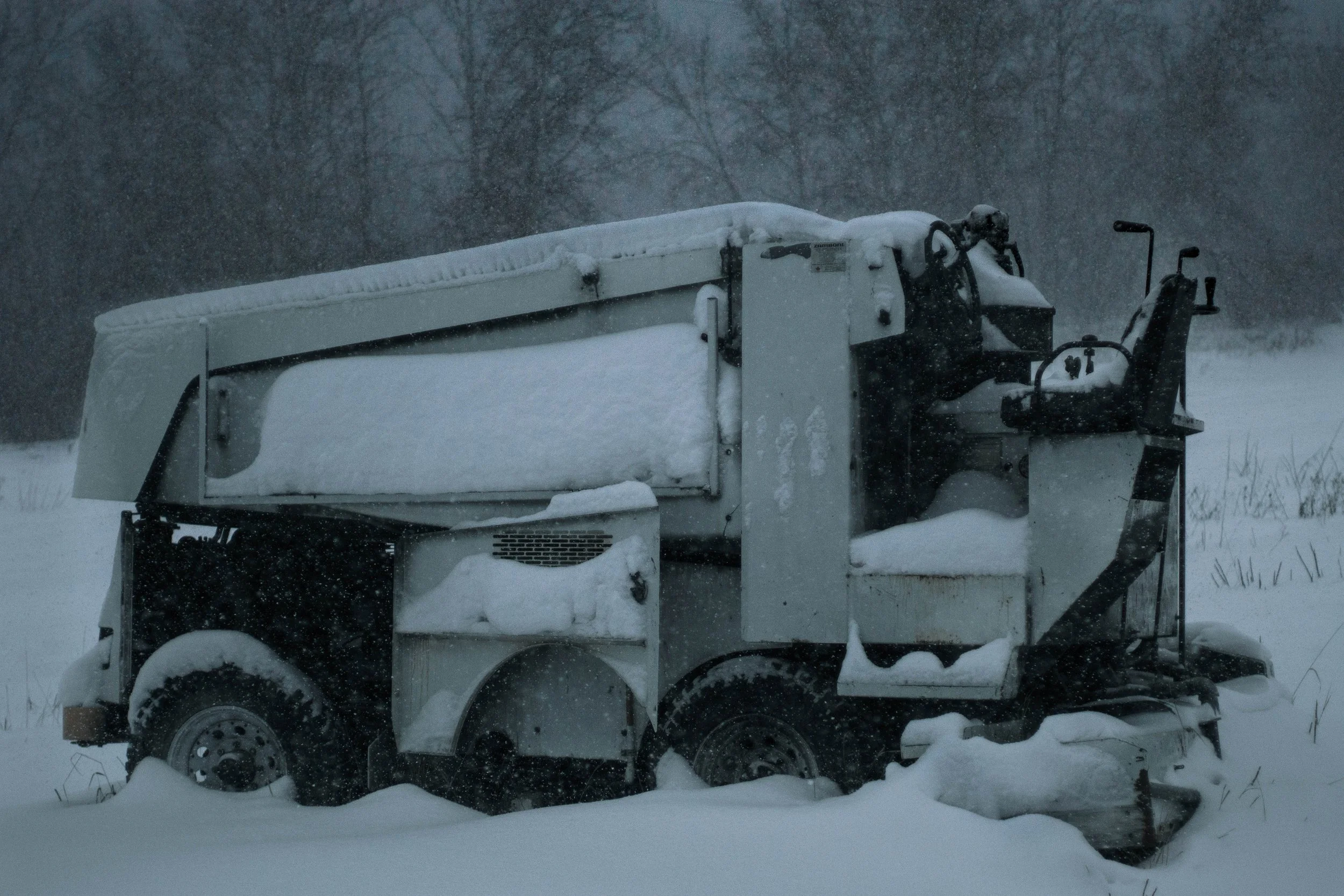 Zamboni Down -Fox Lake Alberta 