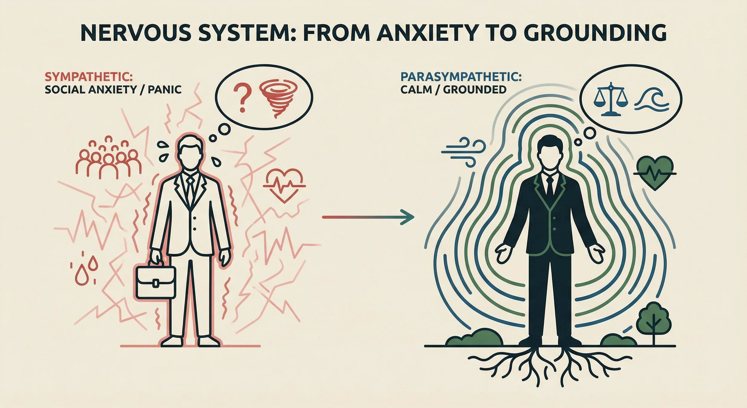 EASY Social Anxiety Relief: 4 Top Secrets to Ground Your Nervous System (Therapist Tools)