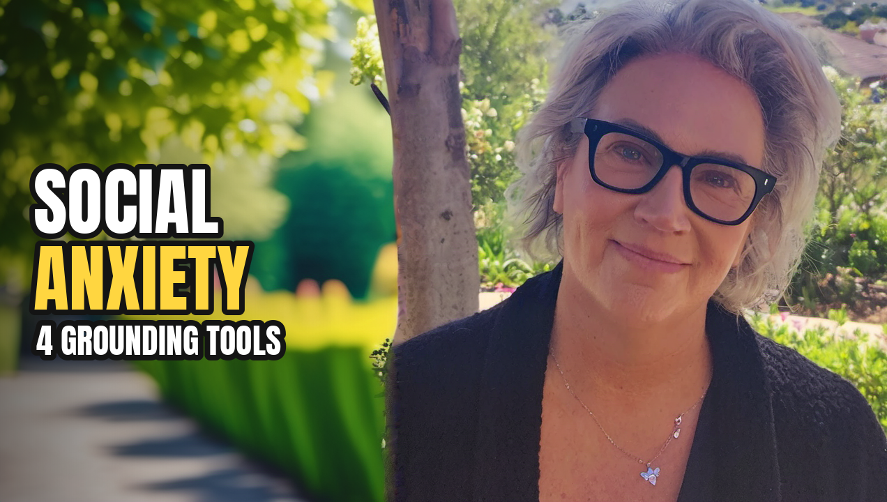 EASY Social Anxiety Relief: 4 Top Secrets to Ground Your Nervous System (Therapist Tools)