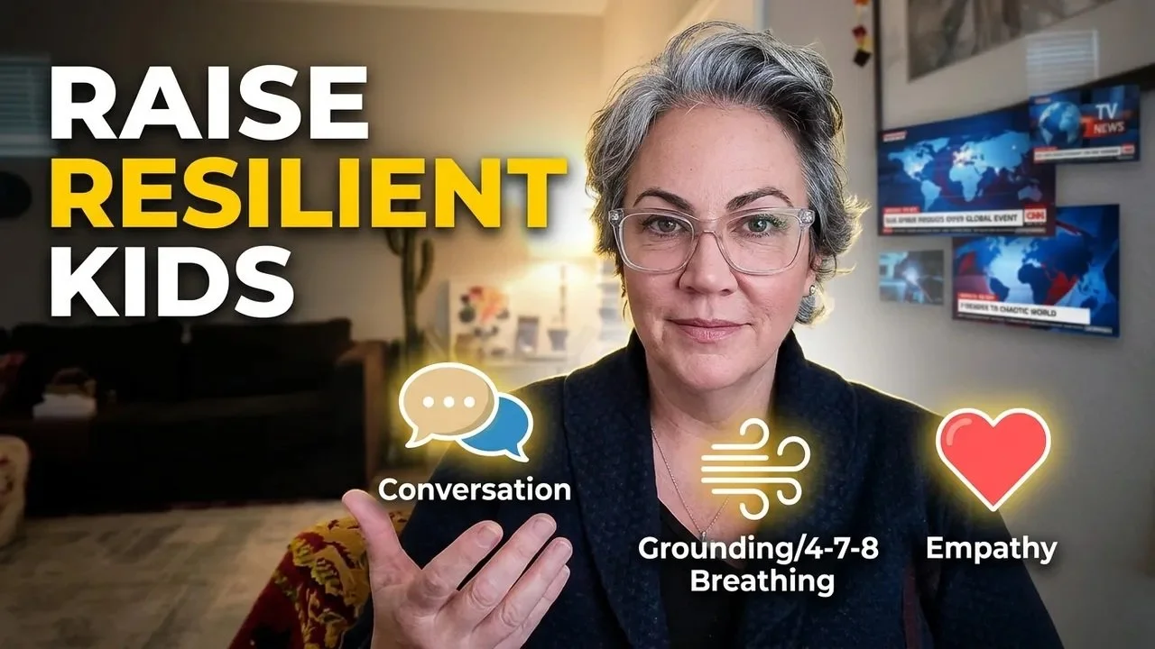 3 Strategies to Build Resilient Children in a Chaotic World | Parenting Tips from a Therapist