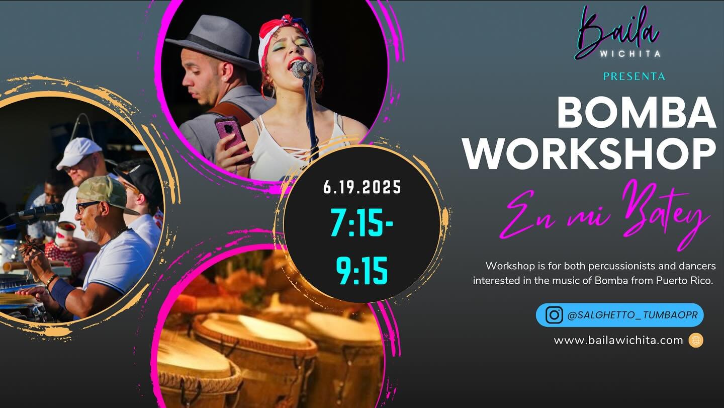 🌟 Join us for a vibrant journey into Puerto Rican culture at our Bomba Music and Dance Workshop this June! Bomba is an exciting Afro-Puerto Rican music and dance tradition that celebrates the spirit and resilience of its roots. 

In honor of Junetee