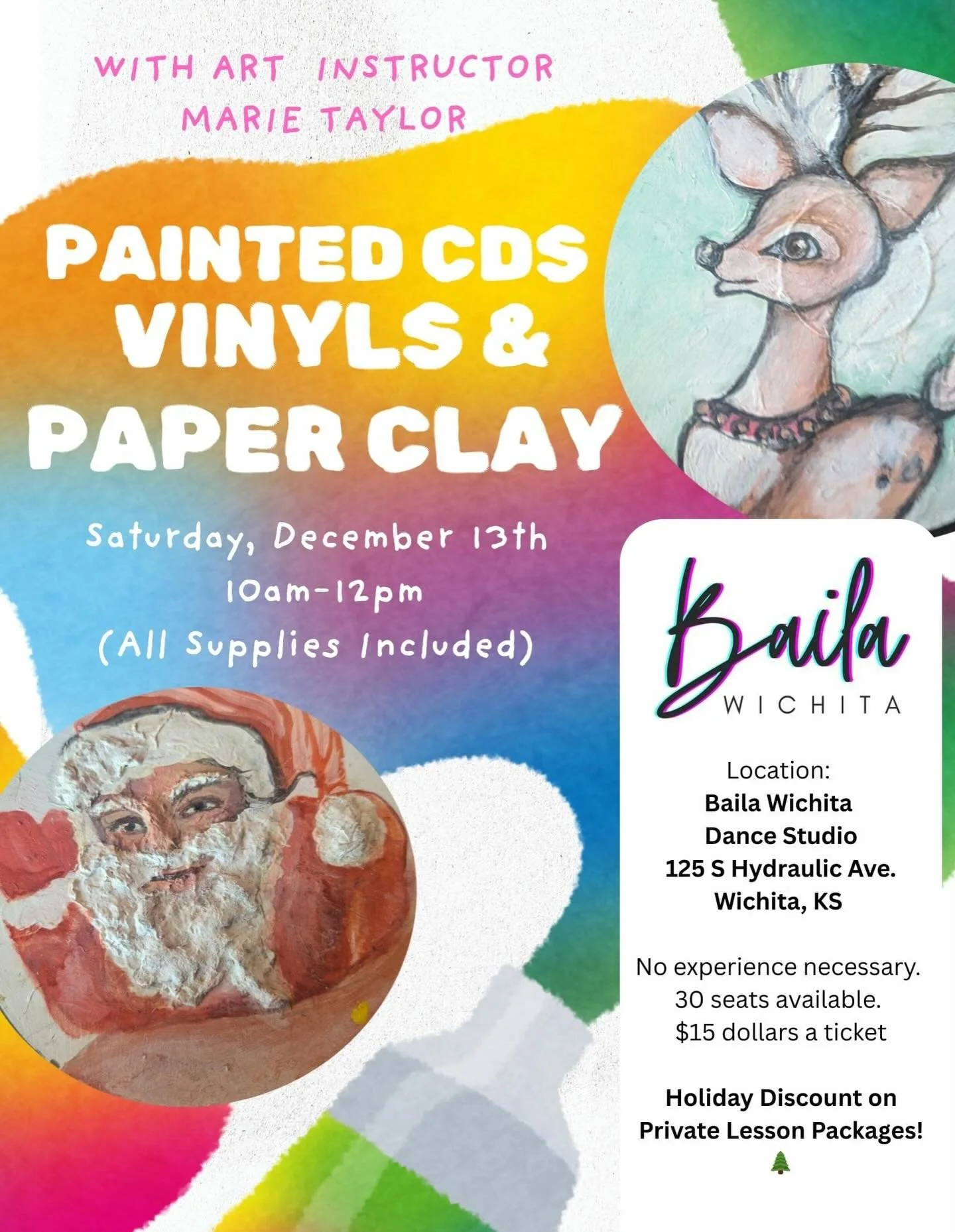 Looking to learn how to paint with Acrylics? 

Learn wet, dry brush and texture techniques from Marie Taylor, a local art educator. 

Marie teaches Interior Design and Drawing at Campus Highschool as well as at the School of Creativity, Mark Arts Cen