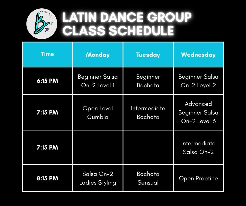 Here&rsquo;s the January class schedule, which begins on January 5th!