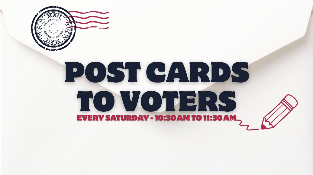Write Postcards to Voters in SE Vancouver
