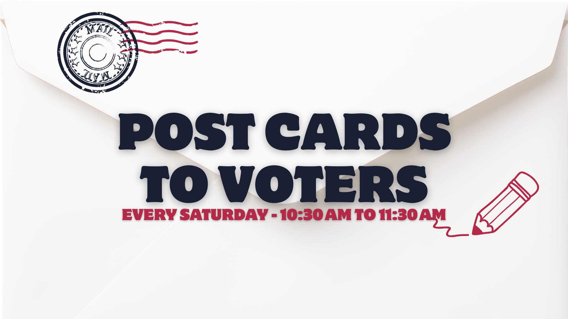 Write Postcards to Voters in SE Vancouver