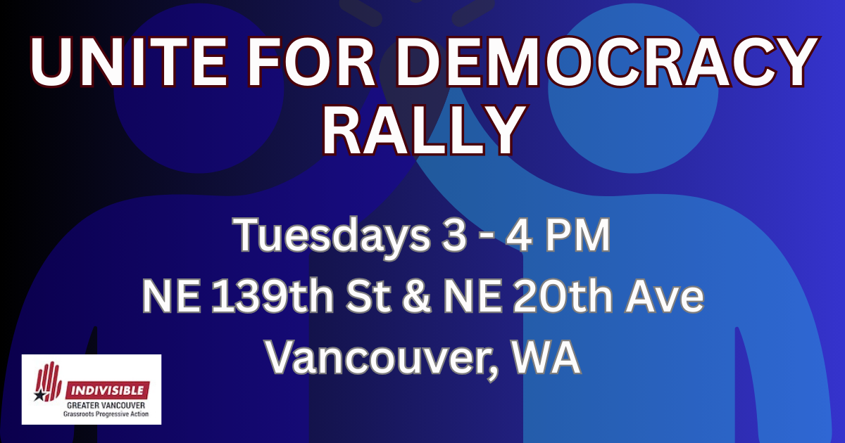 "Unite for Democracy!" Rally 