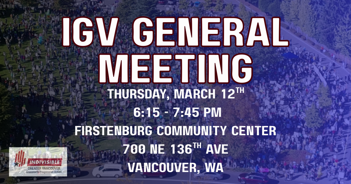 IGV March Monthly Meeting