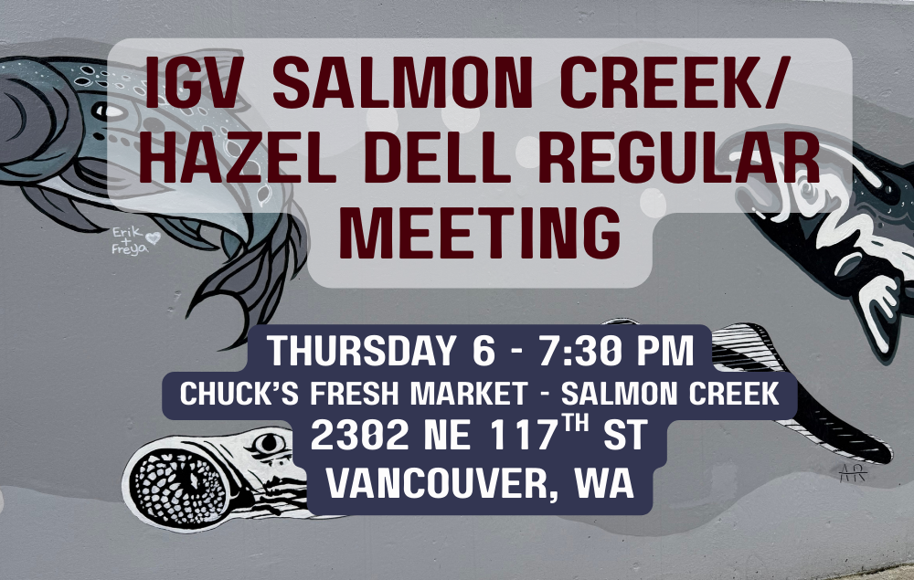 Salmon Creek/Hazel Dell Neighborhood Group meeting