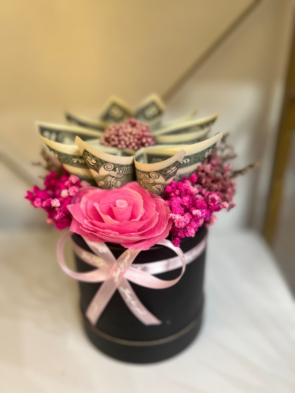Real Money + Giant Rose Bouquet by KK House — KK HOUSE