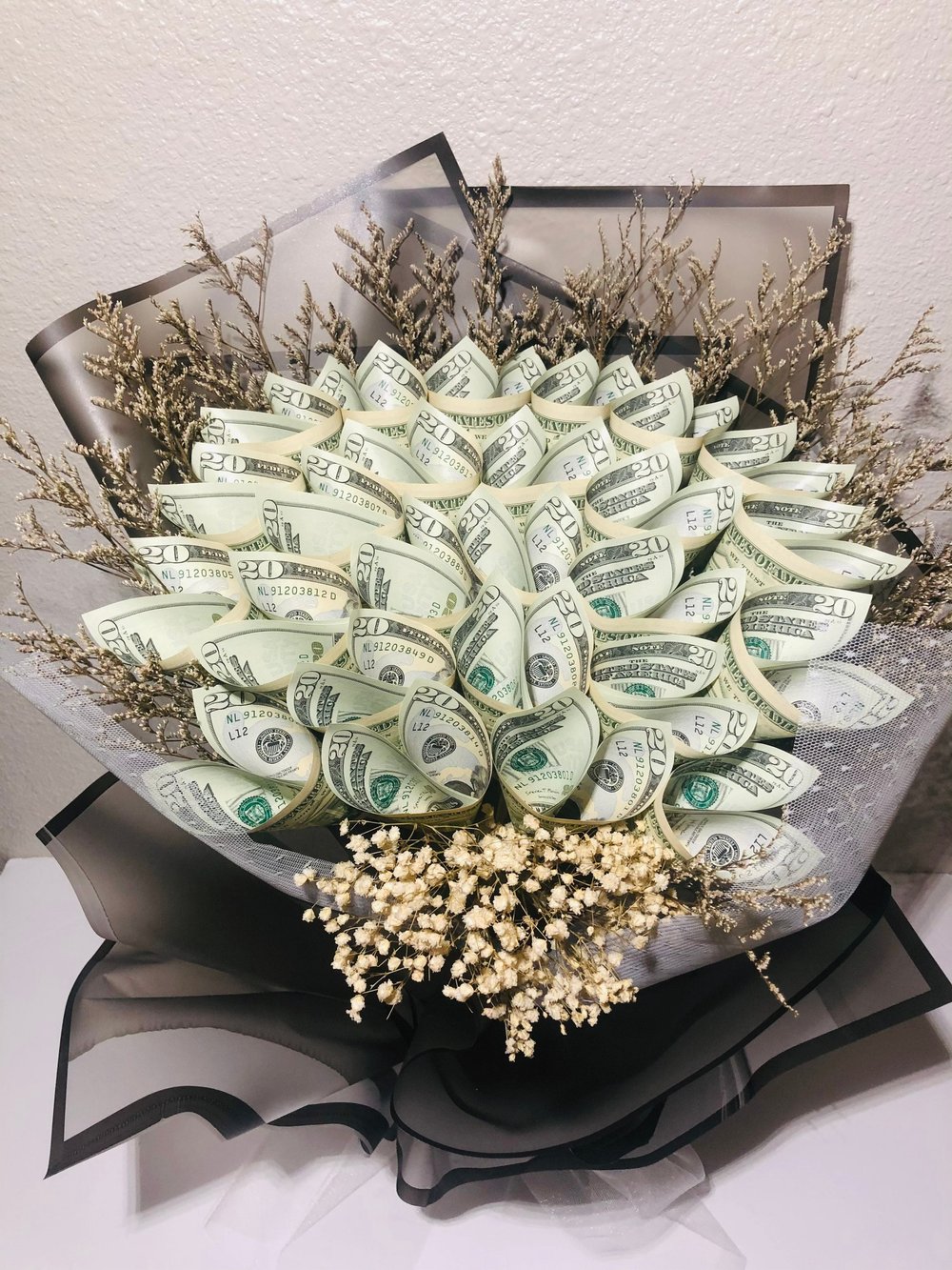 Elegant Money Flower in a Box by KK House (2030 Version) — KK HOUSE