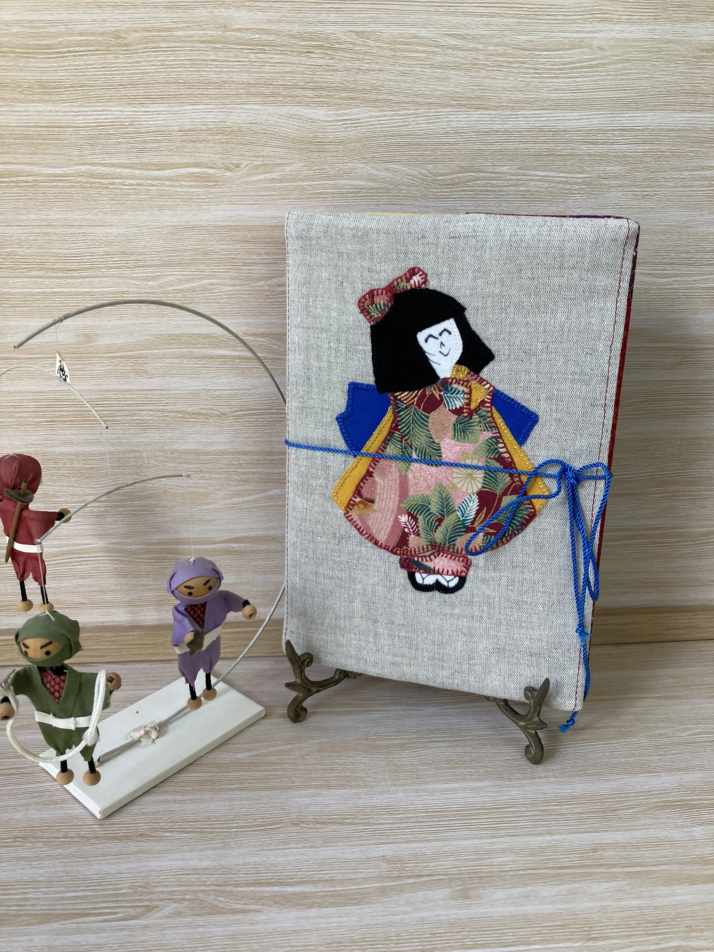 A5 Applique journal cover