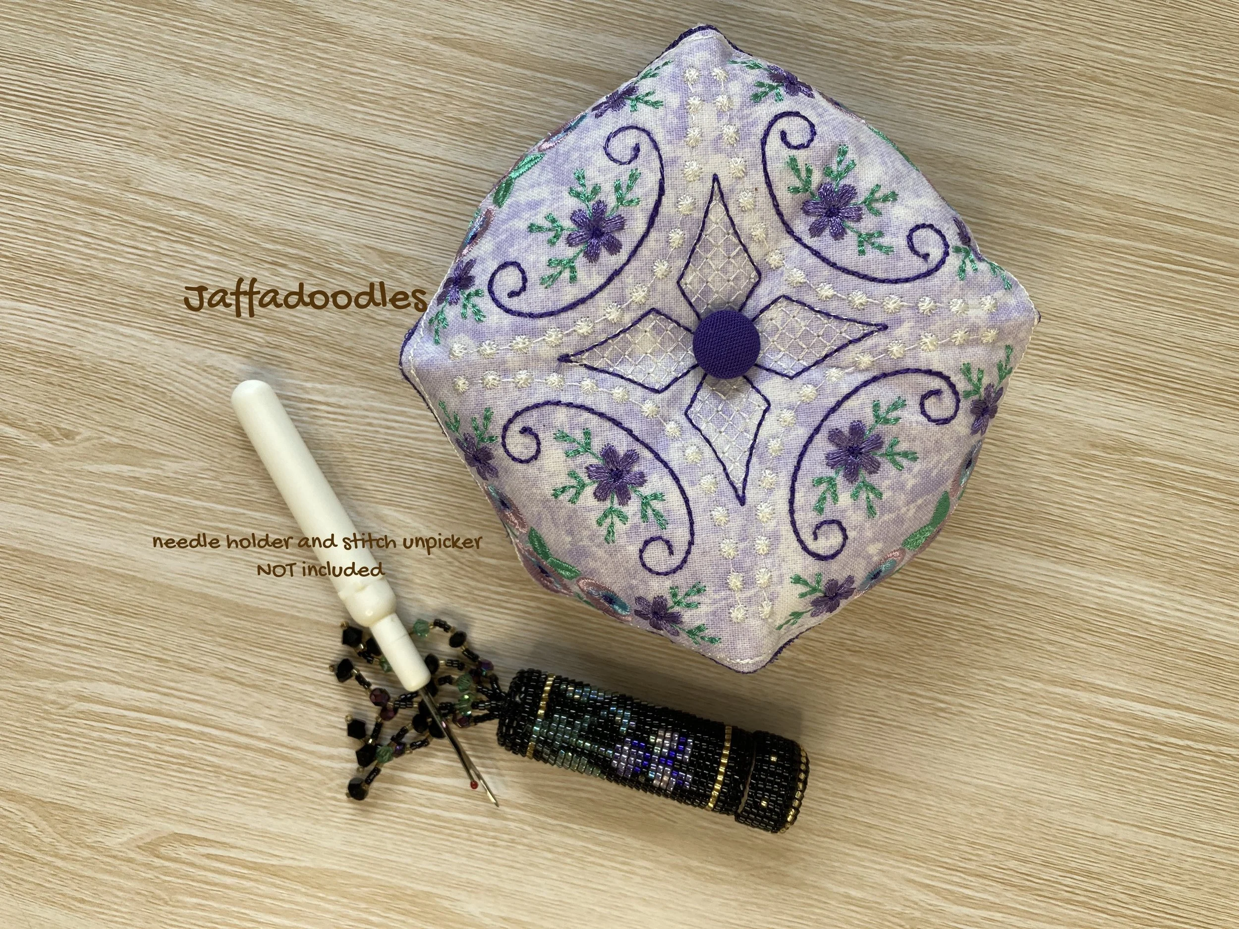 Biscornu pincushion