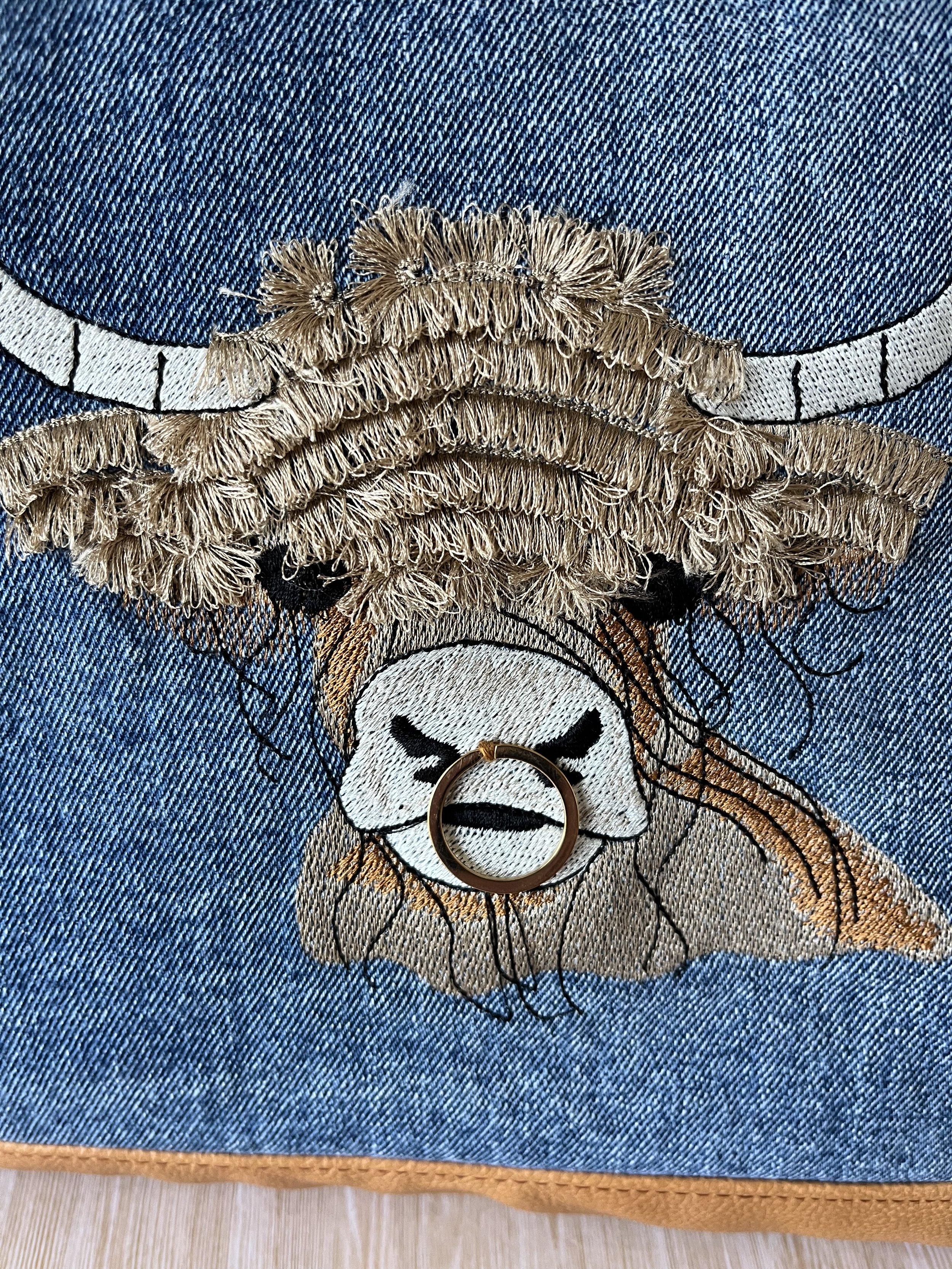 Highland Cow Tote