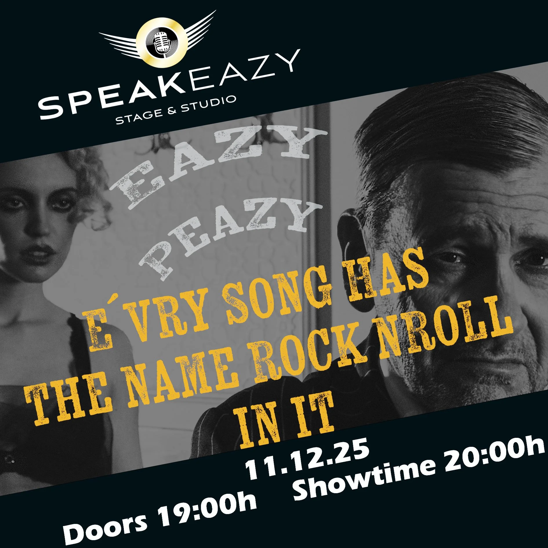 Eazy Peazy at the Speak Ezay