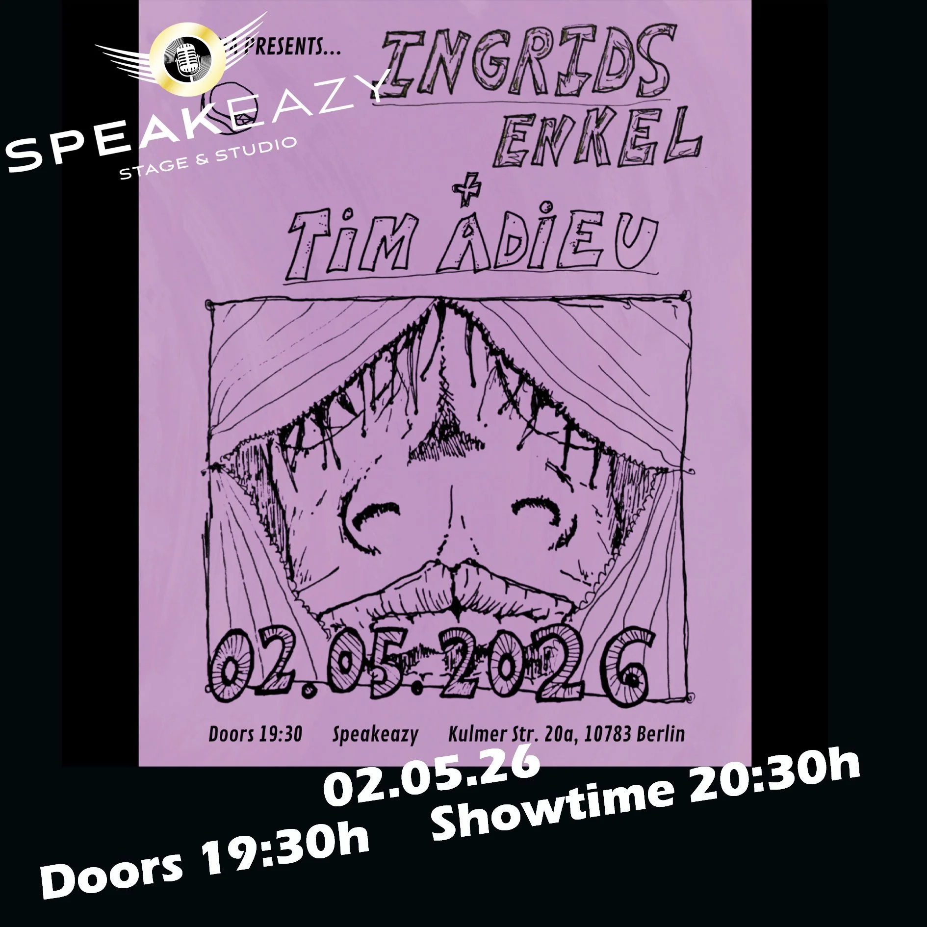 Ingrids Enkel + Tim Adieu