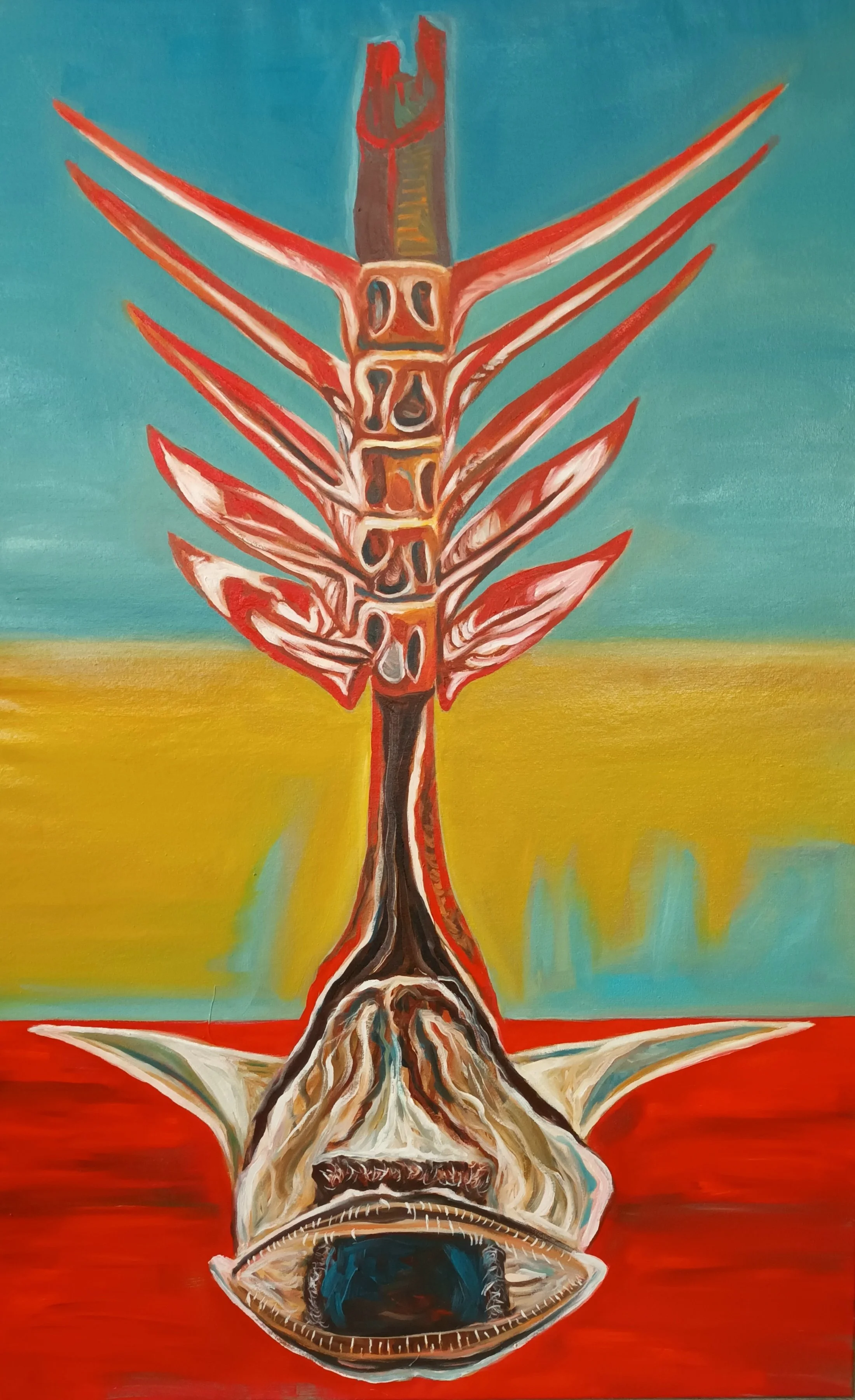 Seewesen, 120x 80 cm, 2025