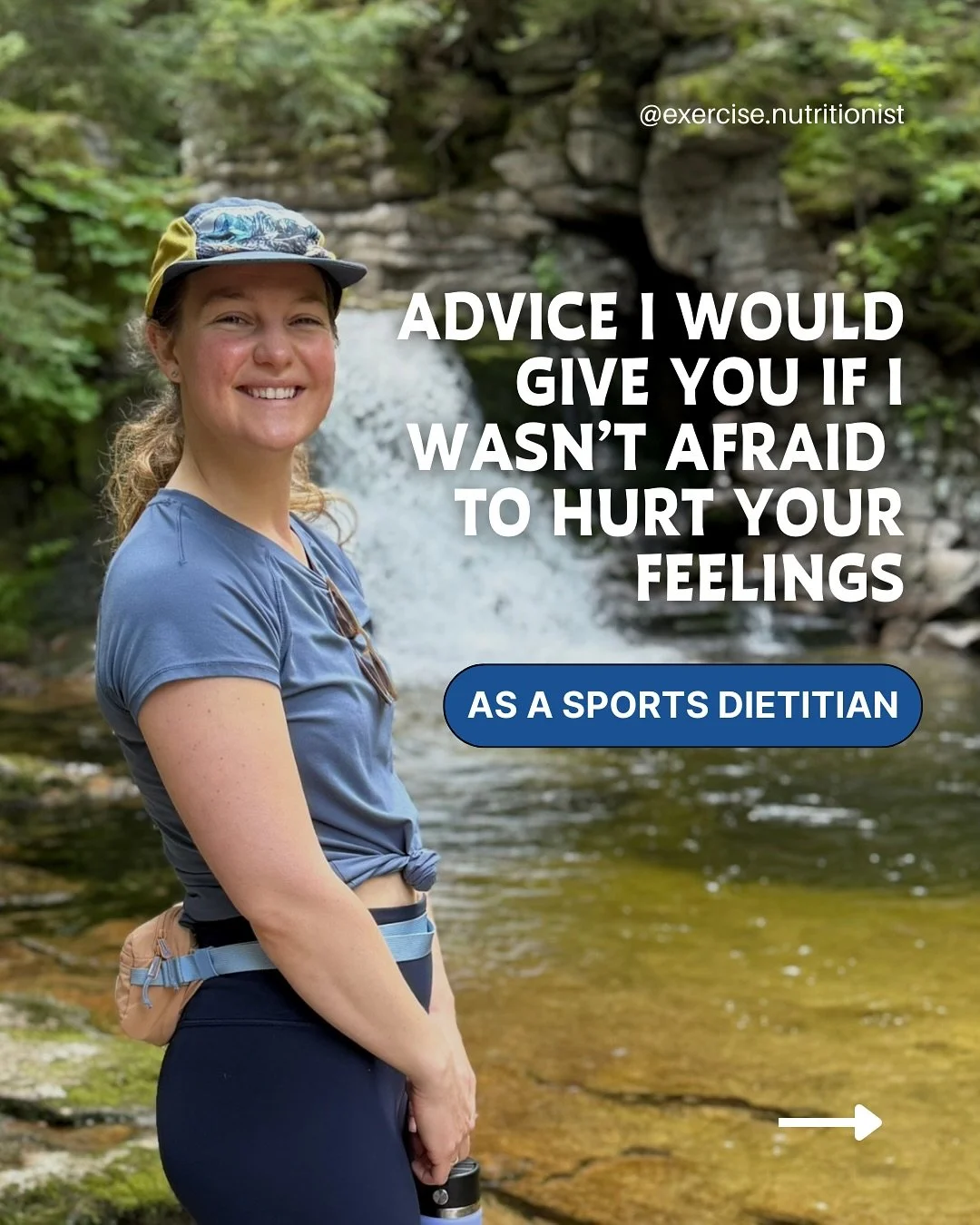 If I was being brutally honest as your sports dietitian… here’s what I’d tell you (SWIPE ➡️)
You're not failing. You're just following strategies that were never meant to support your body. 
🫐Fasted workouts? Not a badge of hono