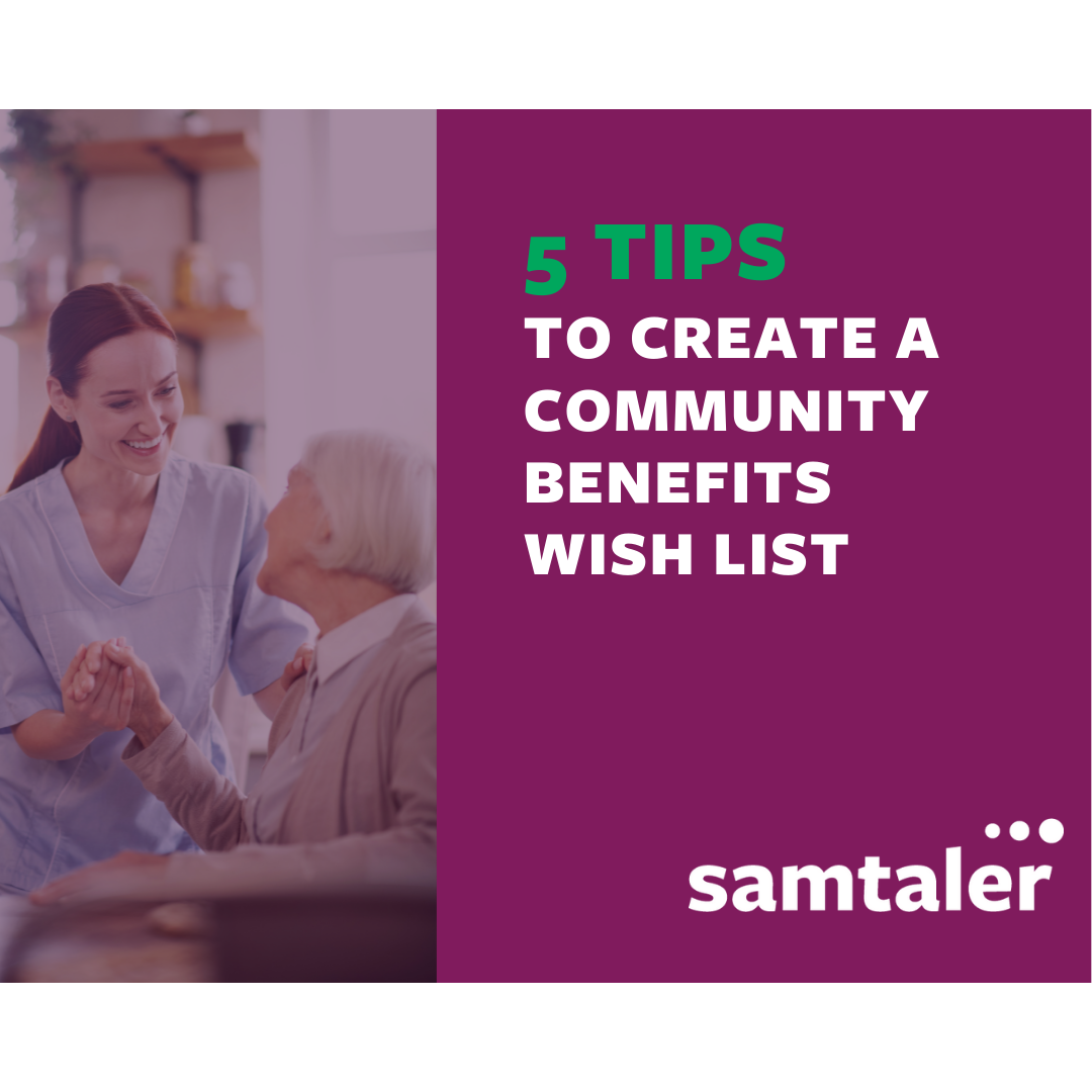 5 tips to create a community benefits wish list