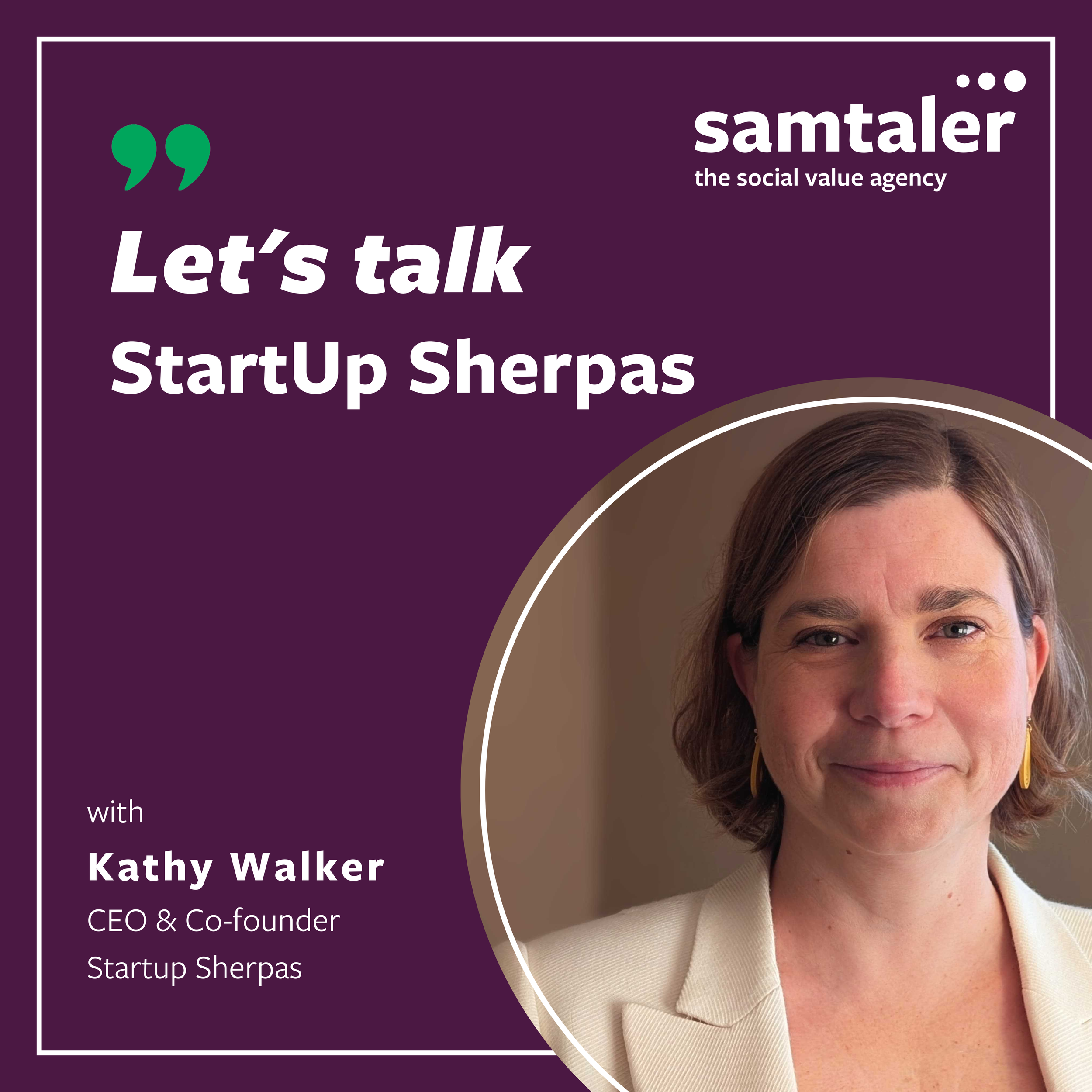 Let’s Talk StartUp Sherpas