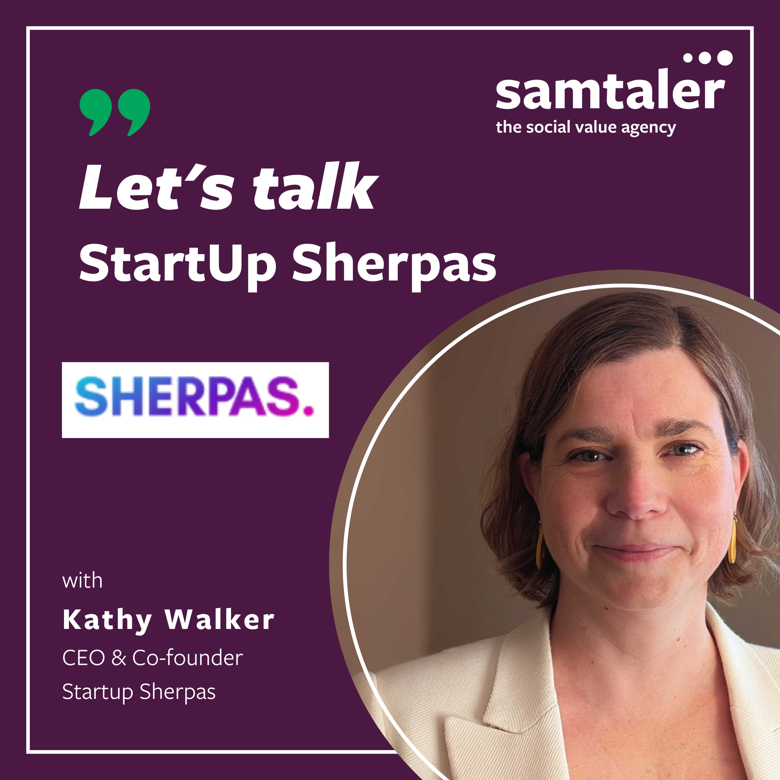 Let’s Talk StartUp Sherpas