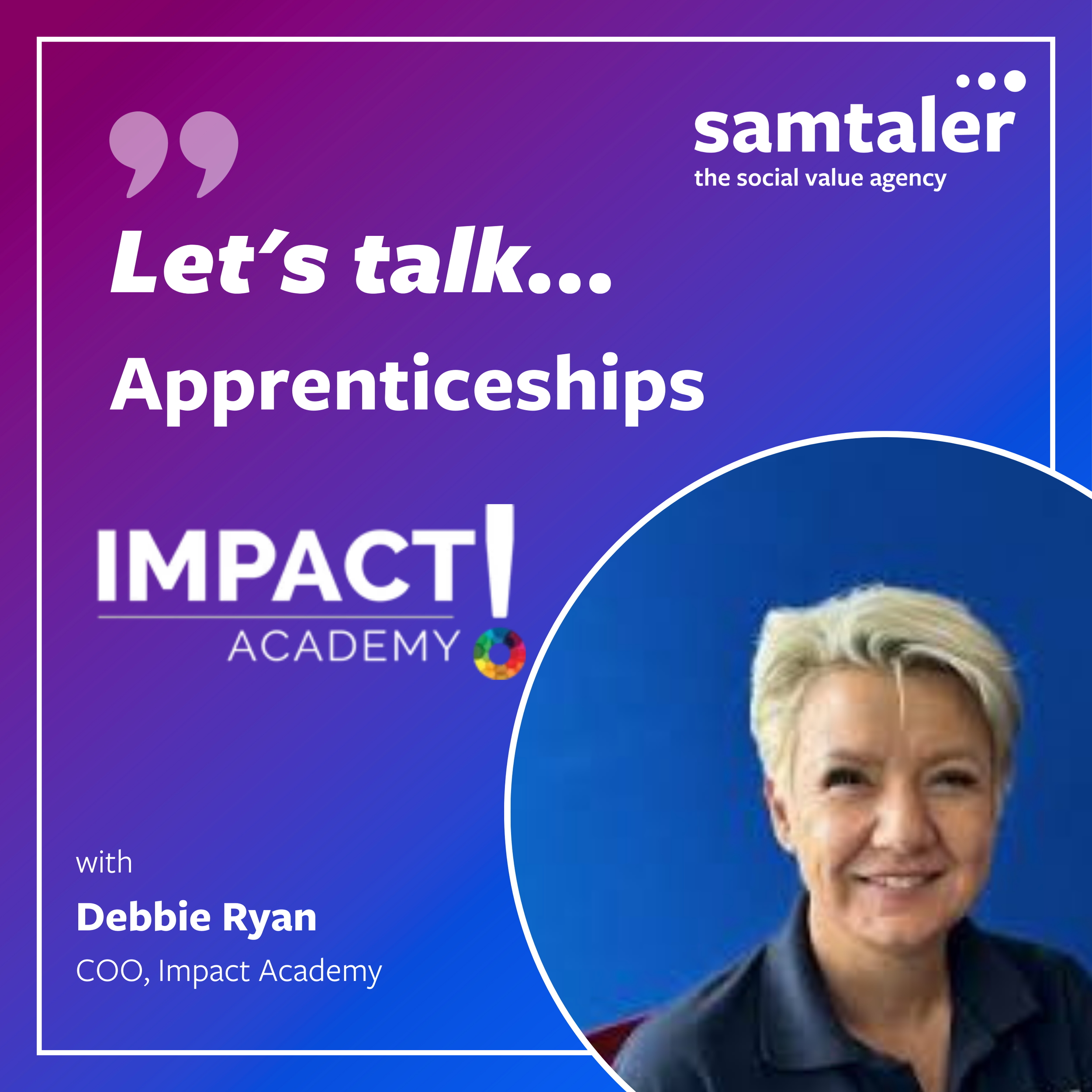 Let’s Talk Social Value - Apprenticeships