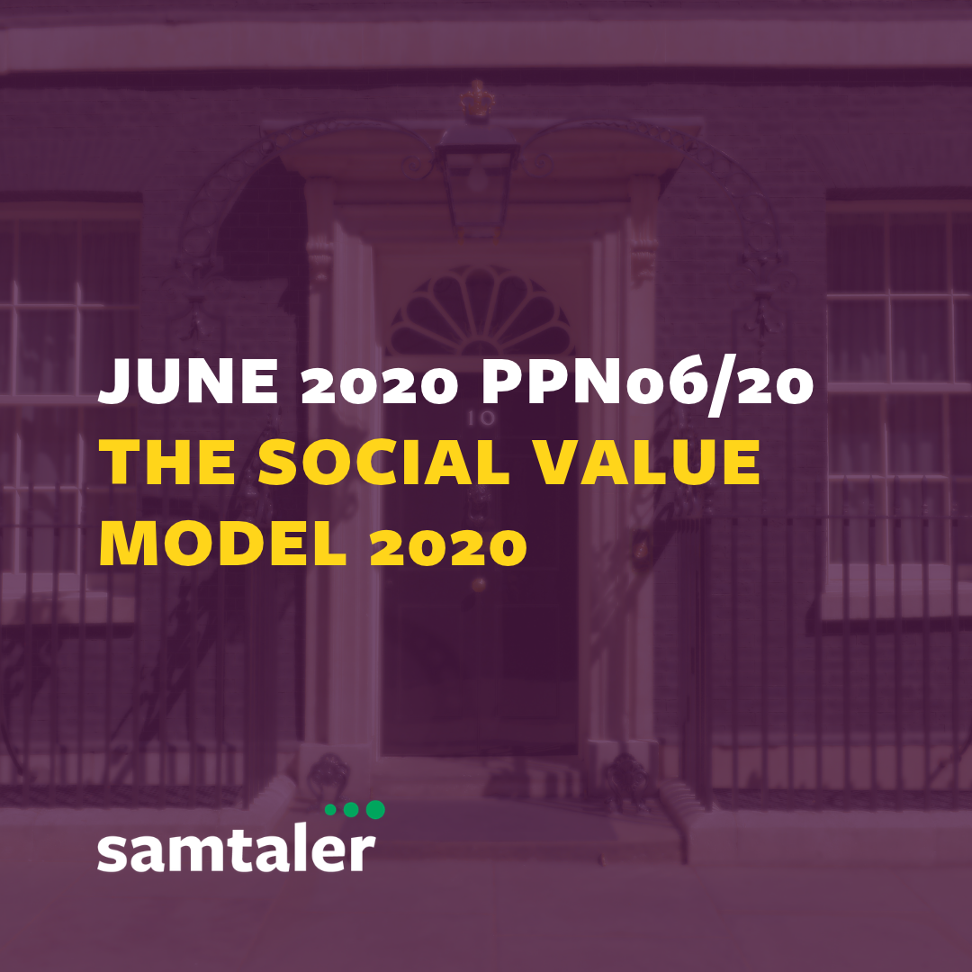PPN06/20 - Social Value Model 2020