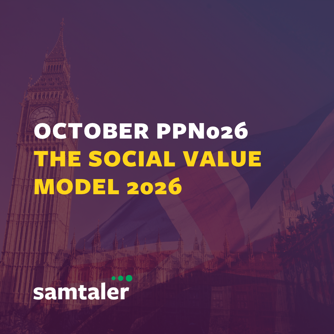 PPN026 - The new Social Value Model October 2026