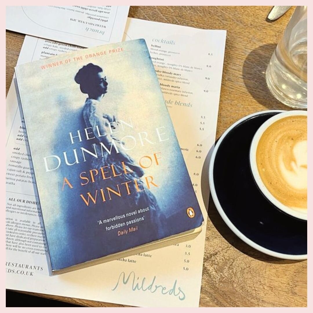 Our book of the month and coffee at @mildredsrestaurants the perfect weekend activity!

This book is spicy, complex, uncomfortable and brilliantly written!

Will we see you at brunch to discuss A Spell of Winter?

We can't wait!
.
.
.
#aspellofwinter