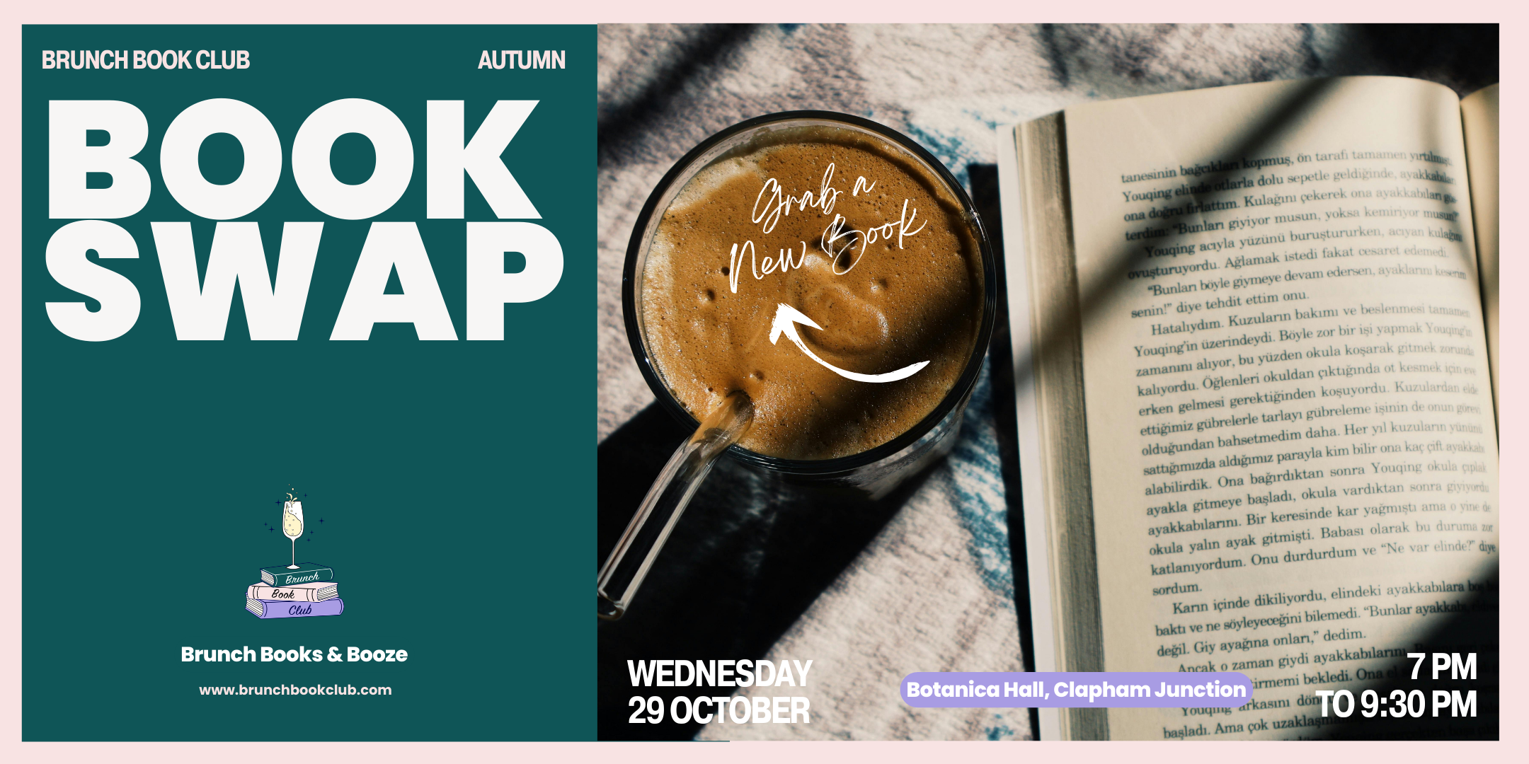 Brunch Book Club Autumn Book Swap