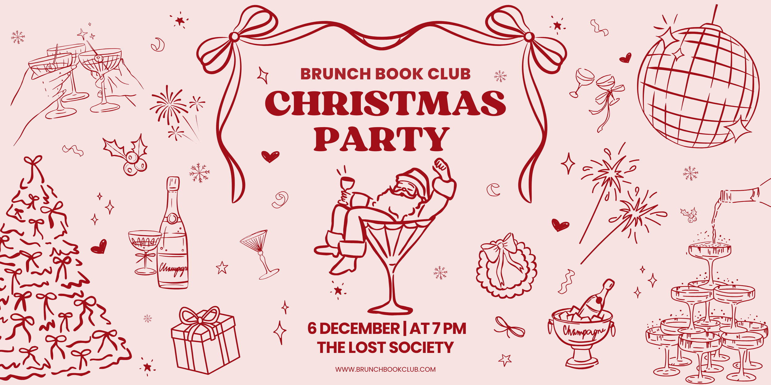 Brunch Book Club Christmas Party
