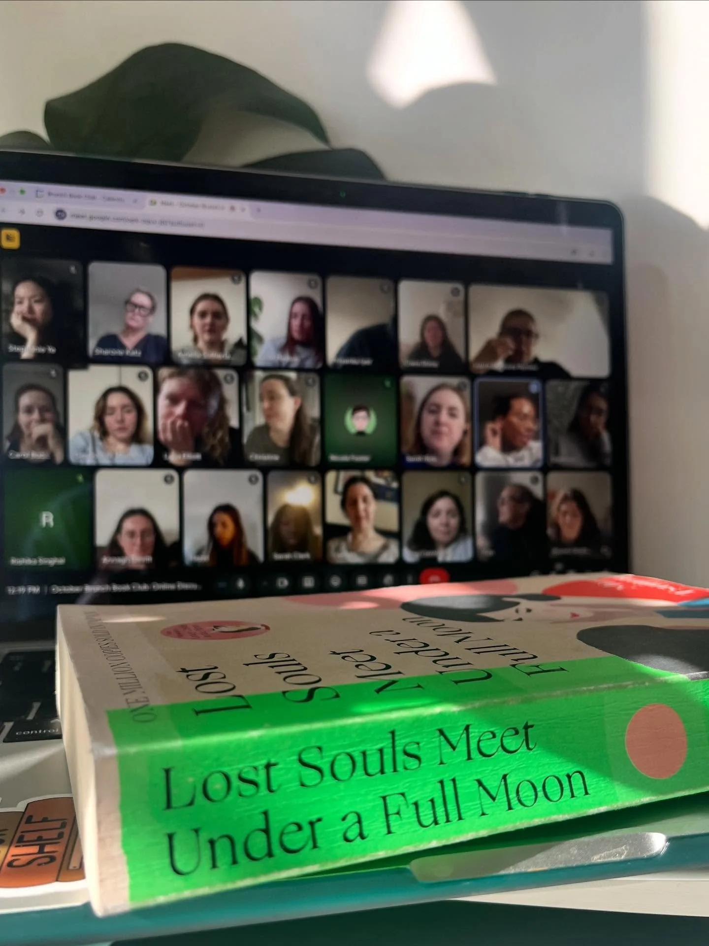 Did someone say “It’s Brunch Book Club day?!”
Thanks to all who joined our discussion this morning, what a discussion it was!
What an incredible book!
If you haven’t already, read Lost Souls Meet Under a Full Moon ✨
@doubl