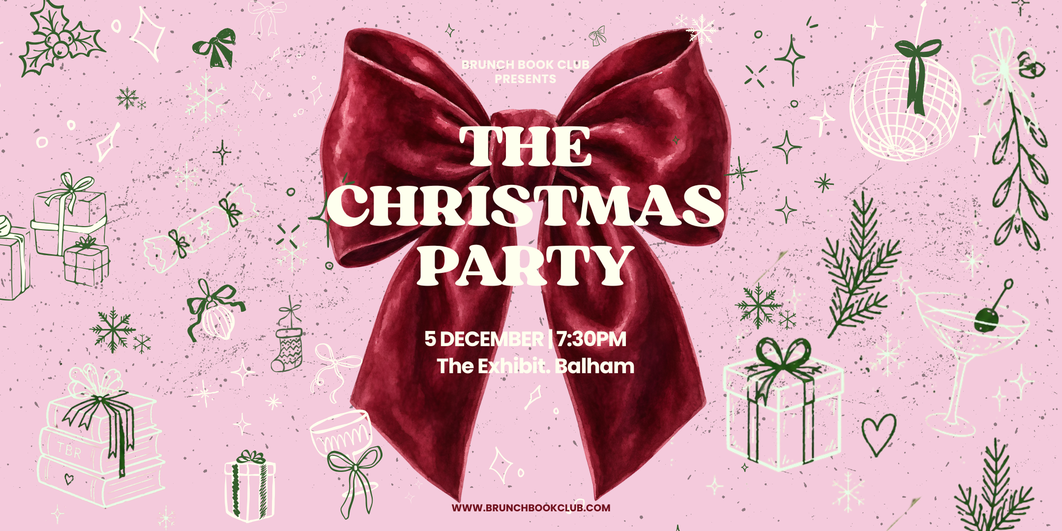 The Brunch Book Club Christmas Party 2026